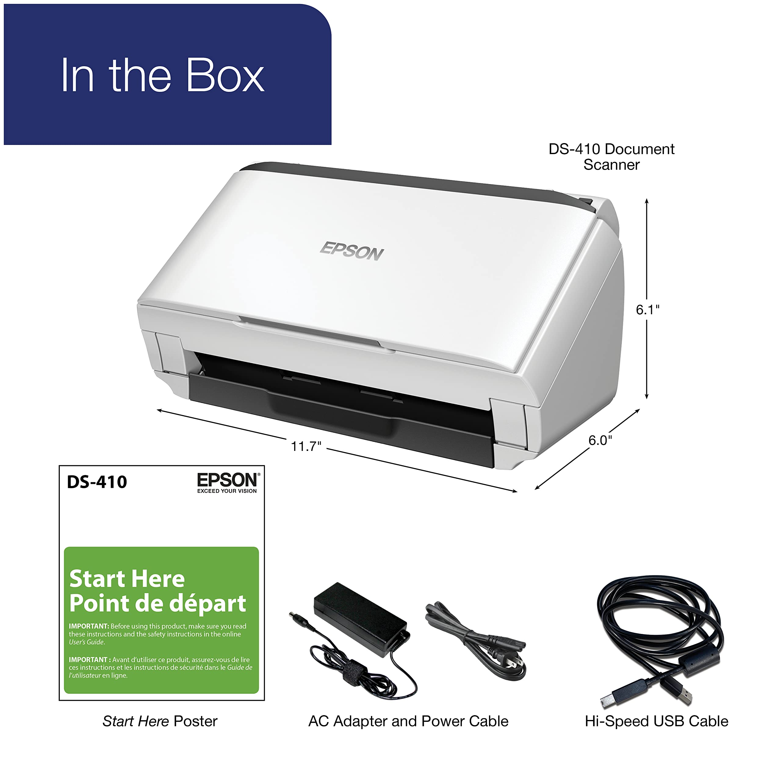Epson DS-410 Document Scanner