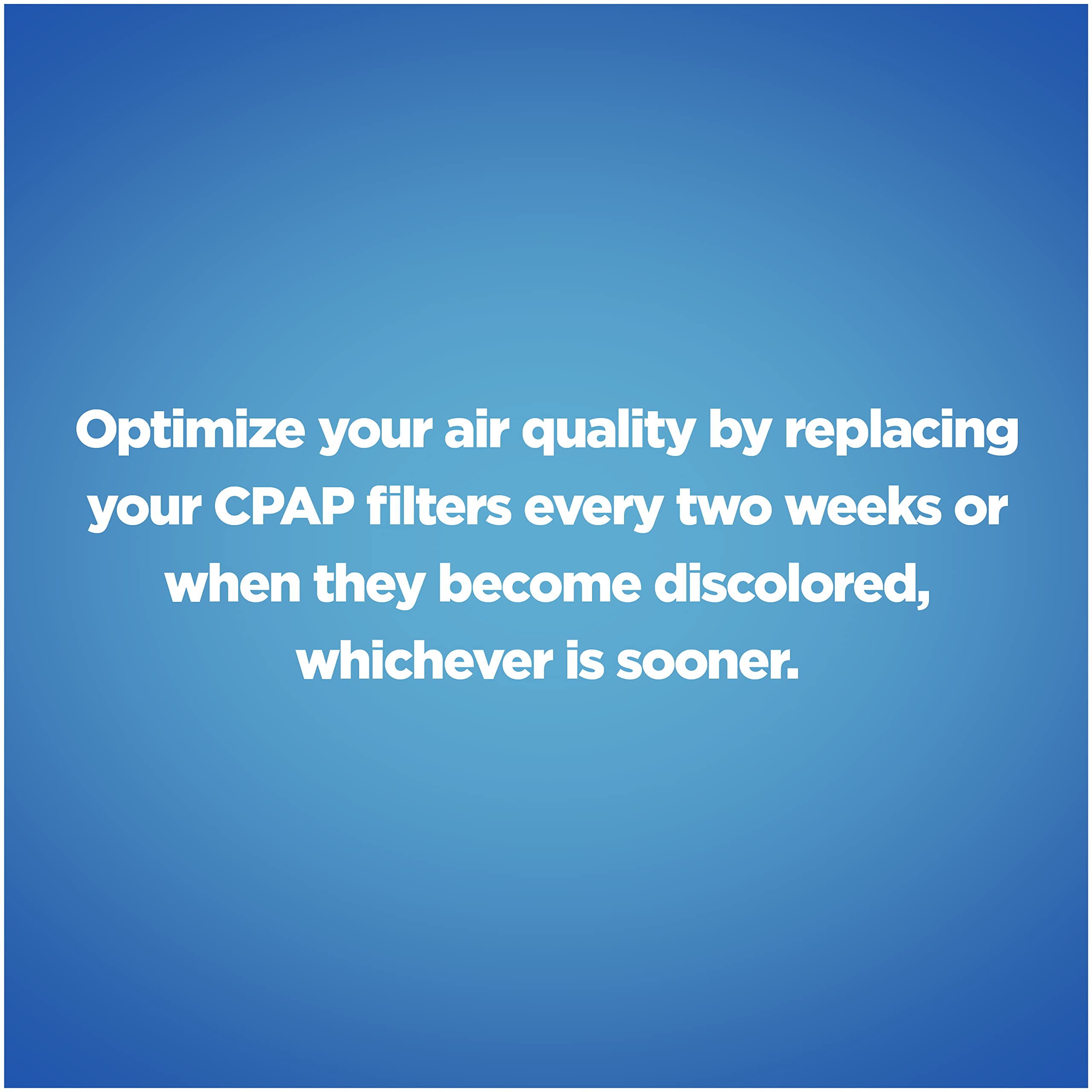 resplabs CPAP Filters Compatible with The Resvent iBreeze 20A Machine (Pack of 60)