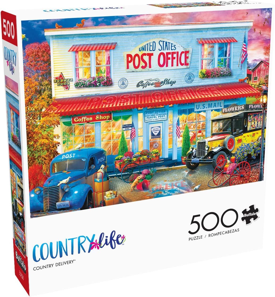 Buffalo Games - Country Life - Country Delivery - 500 Piece Jigsaw Puzzle, Multi