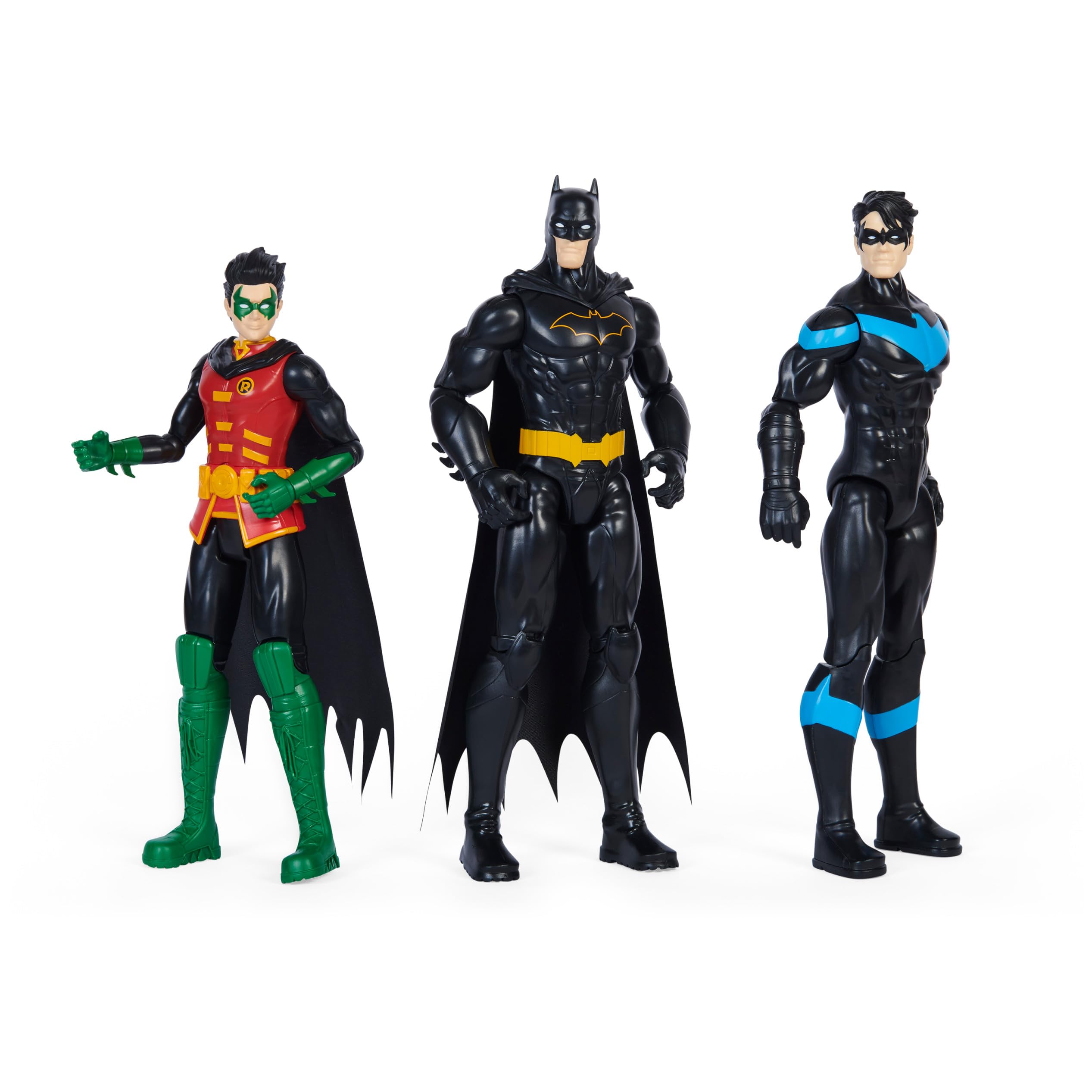 DC Comics, Batman 6-Pack | Batman, Robin, Nightwing, The Joker, The Riddler, Copperhead | 12-inch Action Figures, Kids Toys for Boys and Girls Ages 3 and Up