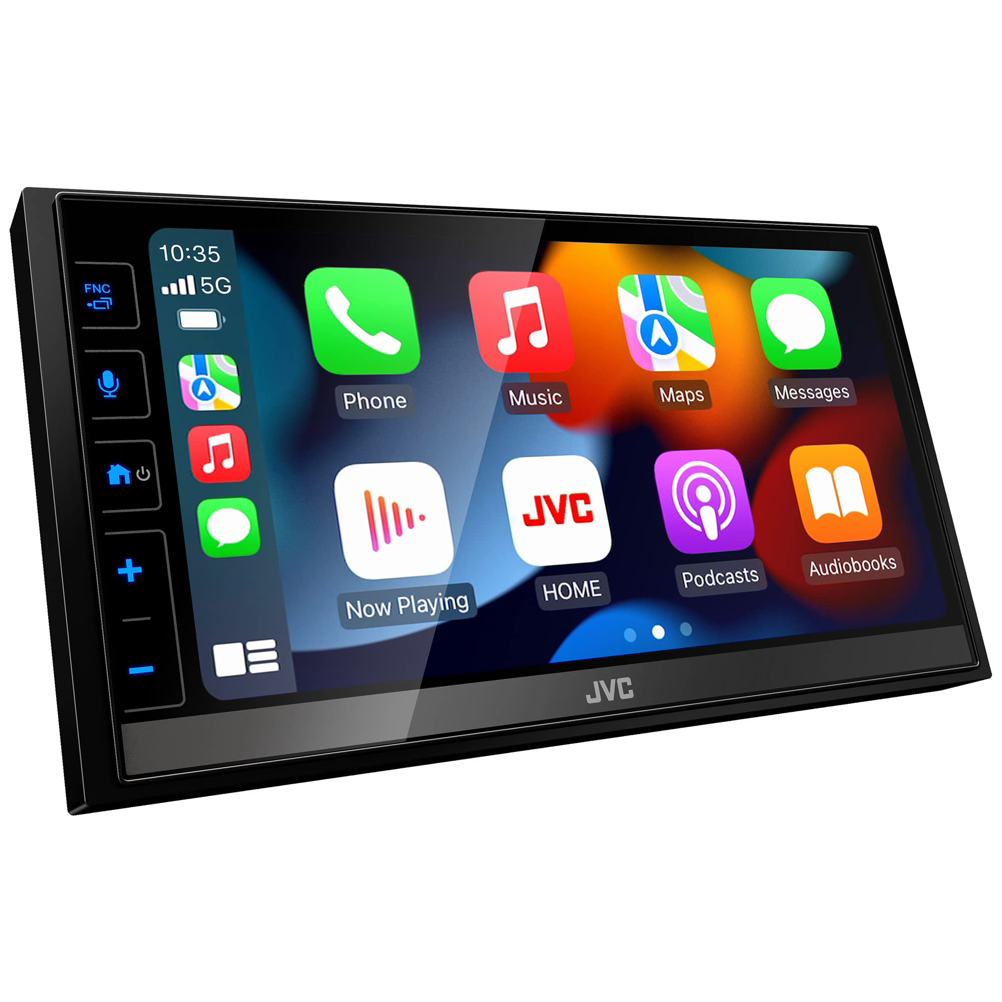 JVC KW-M780BT Apple CarPlay Android Auto Digital Media Player, Double Din, 6.8 Inch LCD Touchscreen, AM/FM, Bluetooth, MP3 Player, USB Port, iDatalink Maestro, SiriusXM, Class D Amp, Car Radio