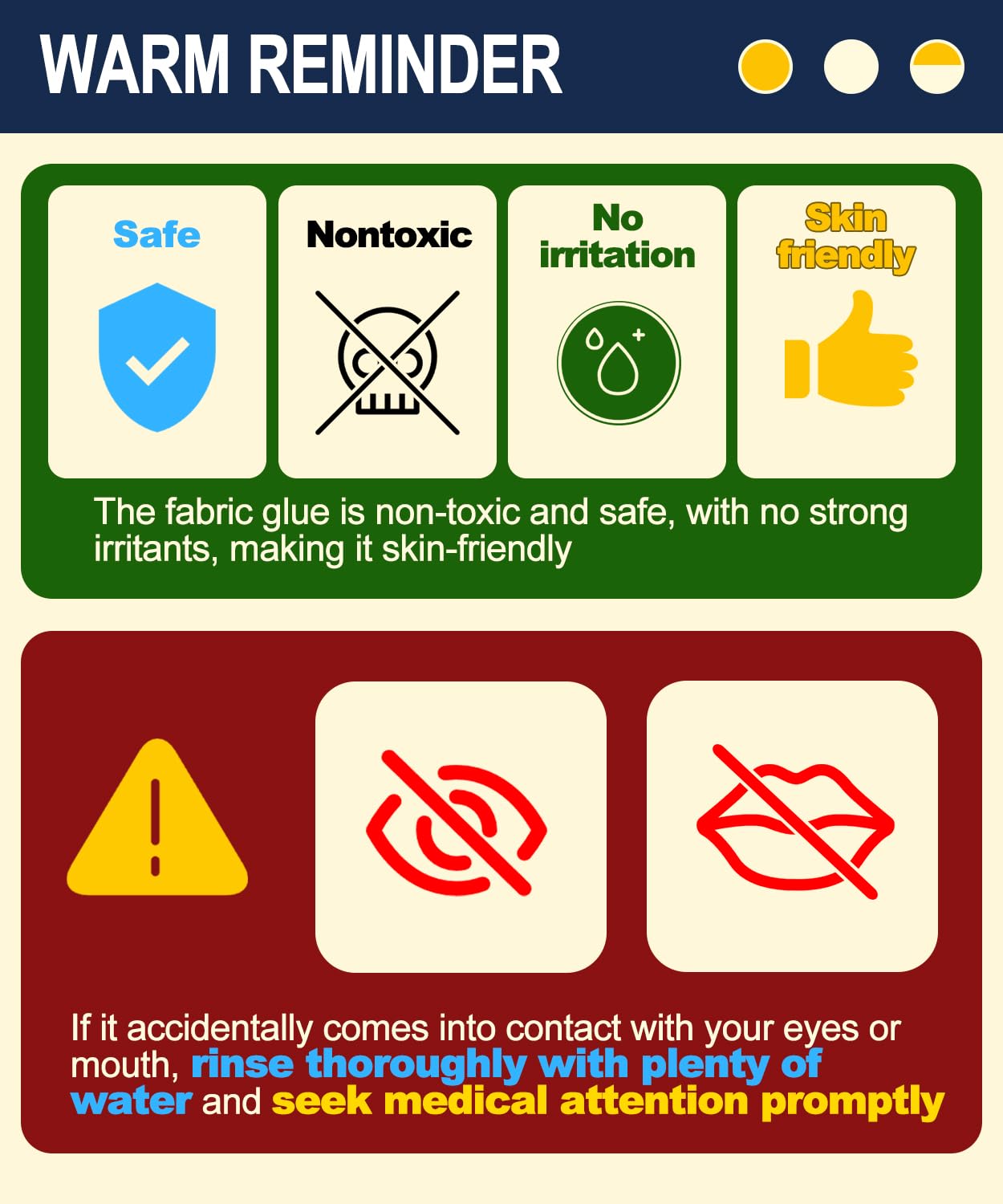 PHIXBEAR Mighty Fabric Glue Permanent in Glass Bottle with Brush, Waterproof Washable Liquid Stitch Fabric Glue, Safe, No Irritation. for Repair Clothes, Leather, Patches(1.68 fl.oz 50ml)