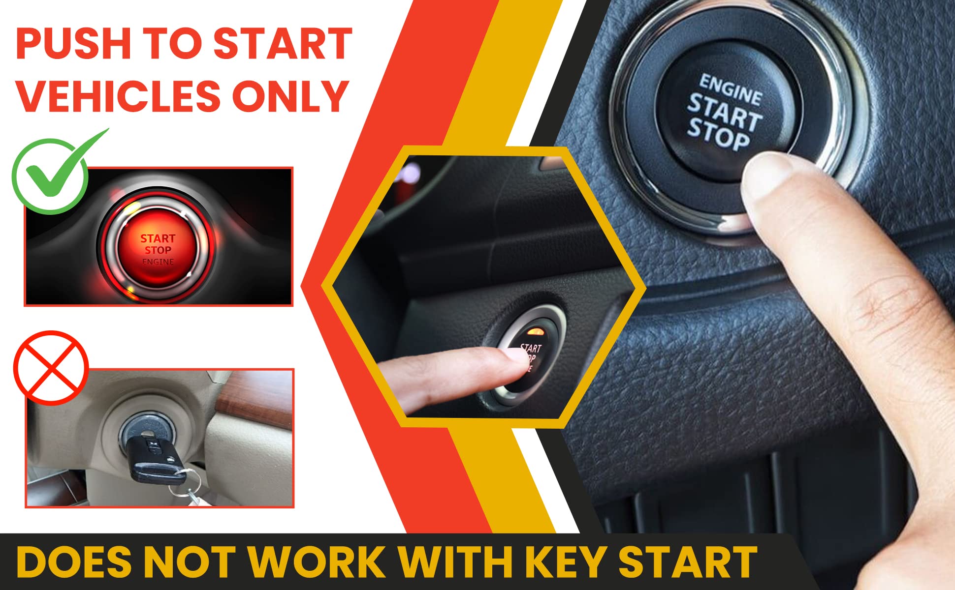 Start-X Remote Starter Kit for 2020-2023 Tacoma Push to Start || 3X Lock to Remote Start || 15 Minute Install || Zero Wire Splicing!