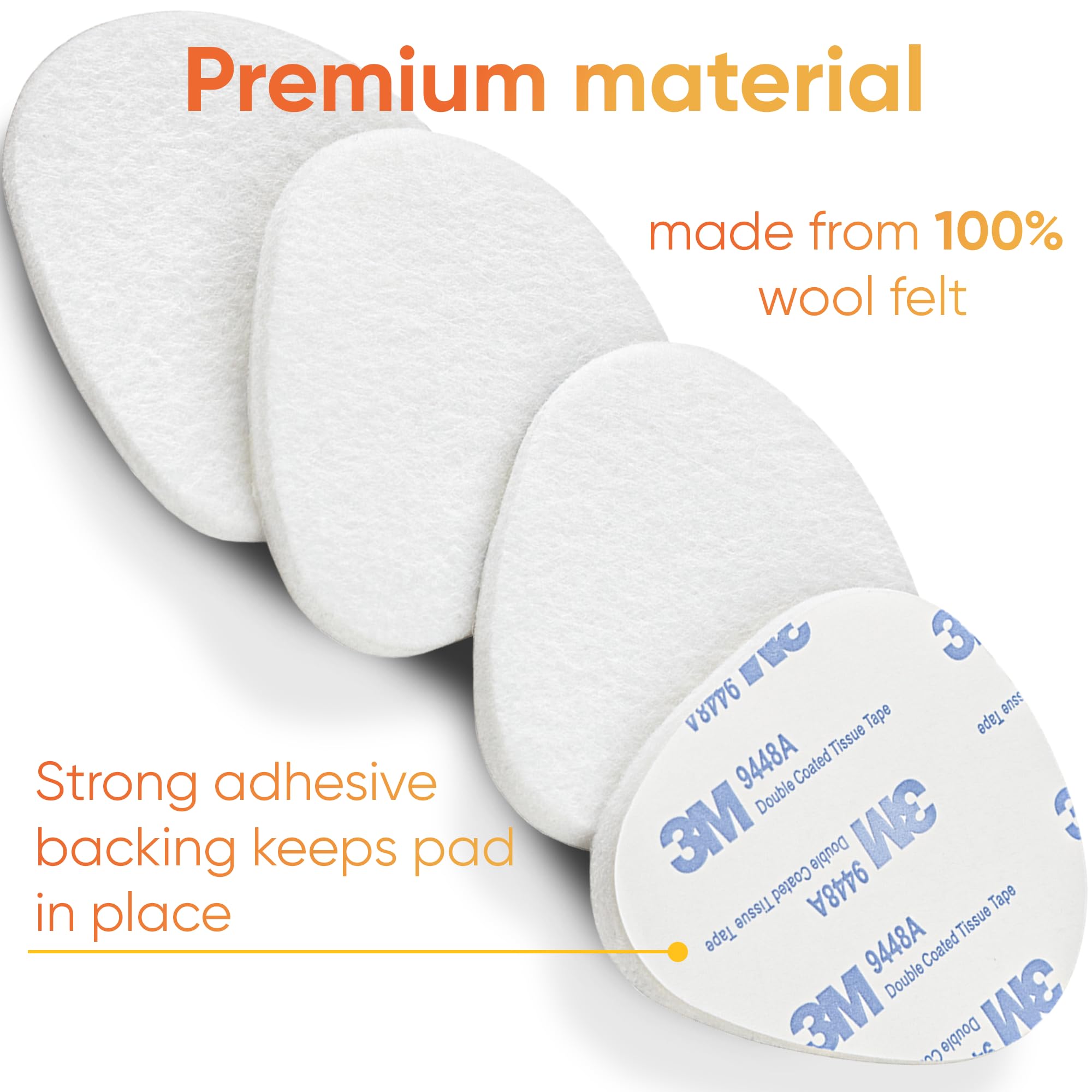 Wool Felt & Gel Metatarsal Foot Pads – 12 & 4 PCS Forefoot Cushion Bundle for Pain Relief & Daily Comfort