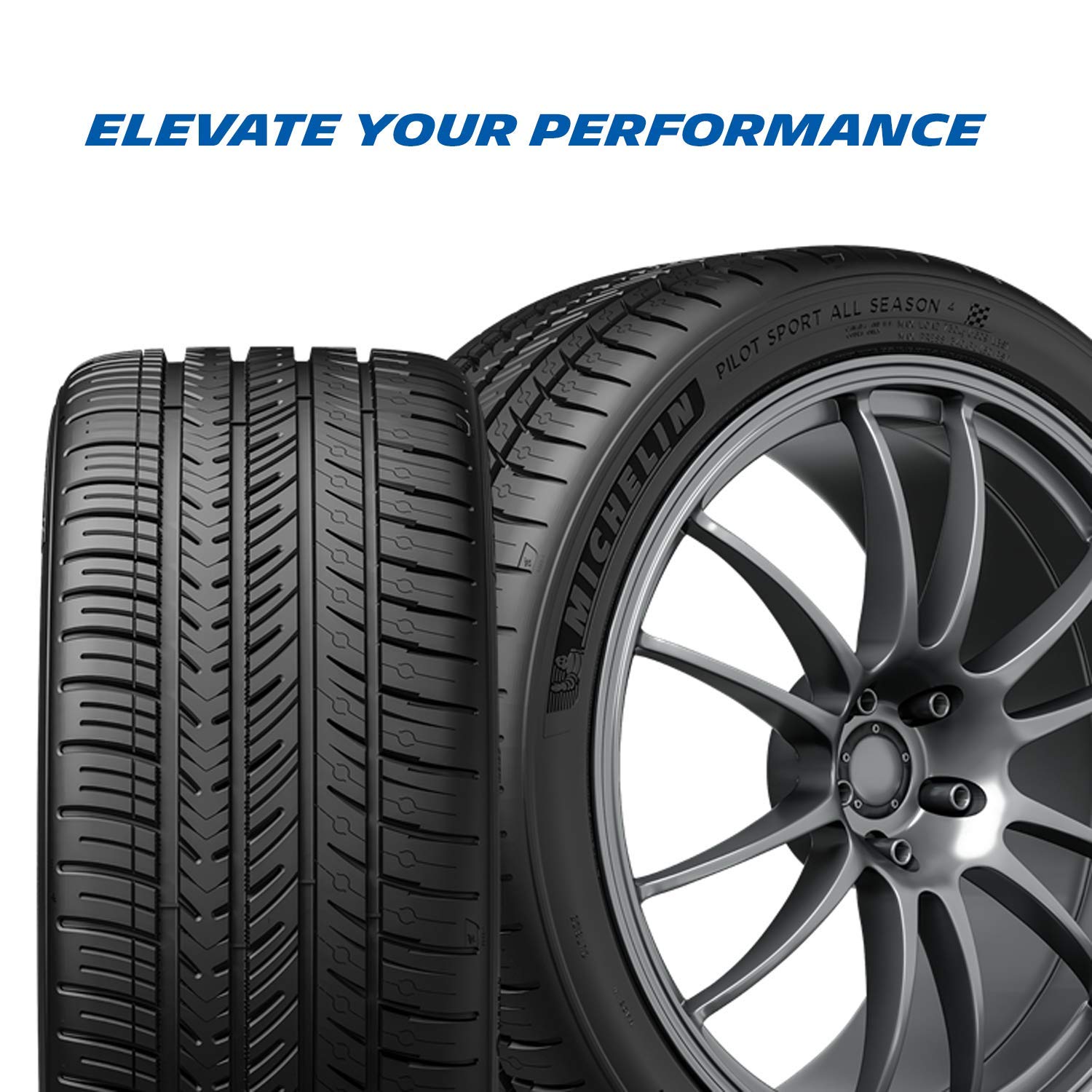 MICHELIN Pilot Sport All Season 4 Performance Tire 245/35ZR19 (89Y)