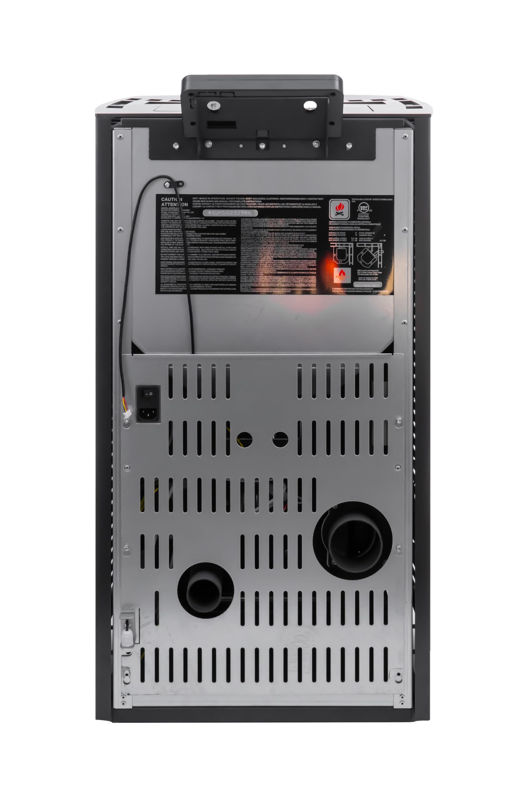 Comfortbilt HP50S Small Wood Pellet Stove Compact Heats 2,200 ft² 47 lb Hopper Arctic White