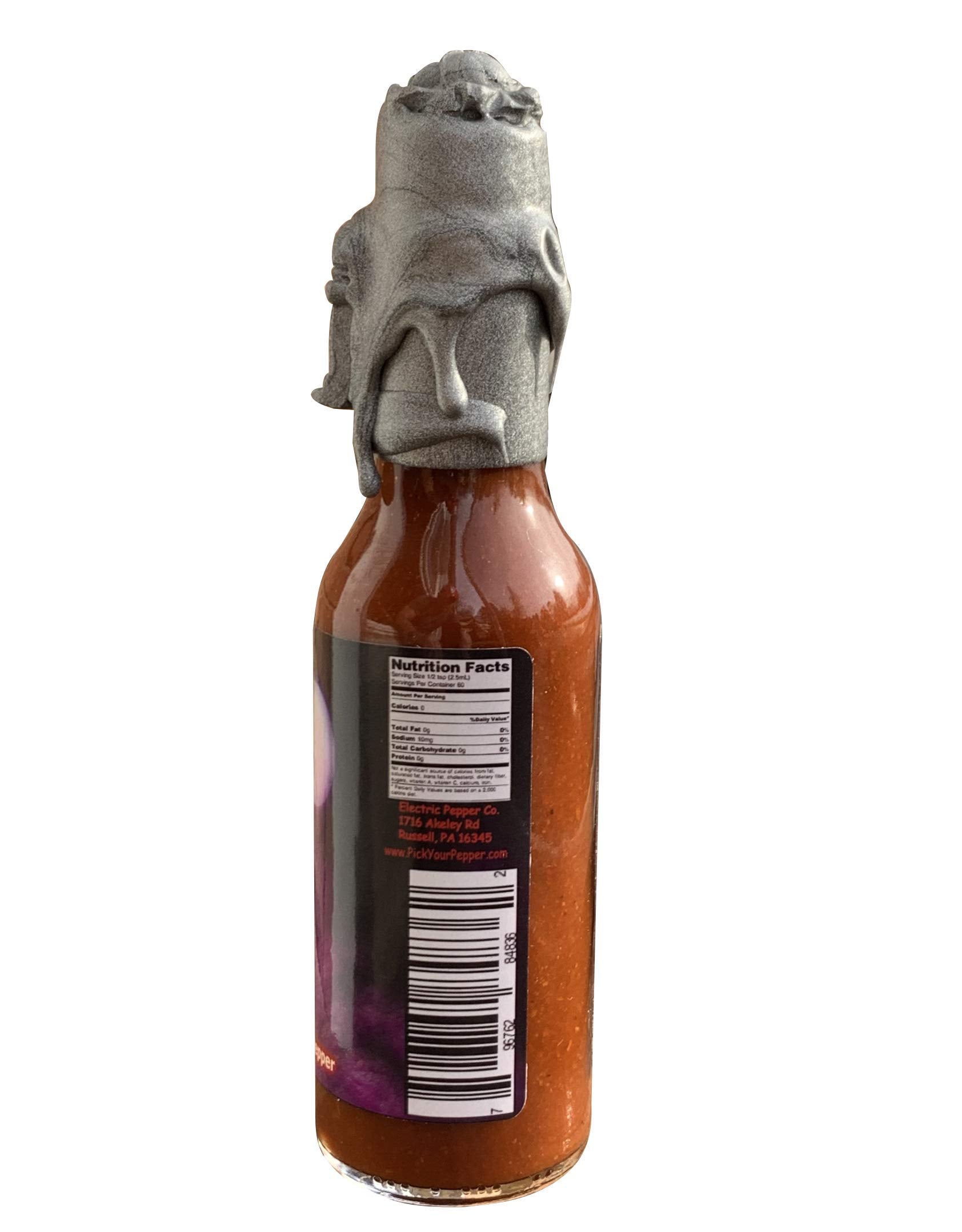 Wicked Reaper Reserve Carolina Reaper Hot Sauce, 5 oz – Silver Edition