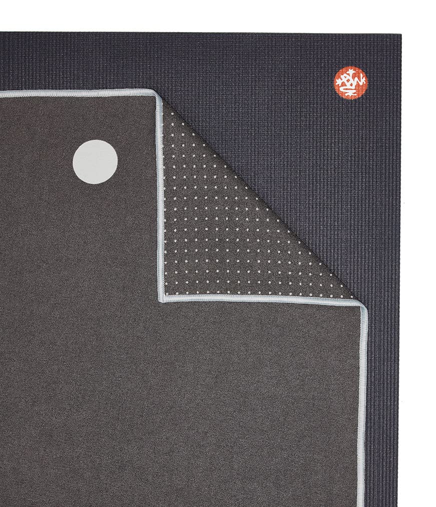 Manduka Yogitoes Yoga Mat Towel - Non-Slip Microfiber Gym Towel for Hot Yoga Pilates Exercise Workout Cooling and Sweat Towel 71 inch