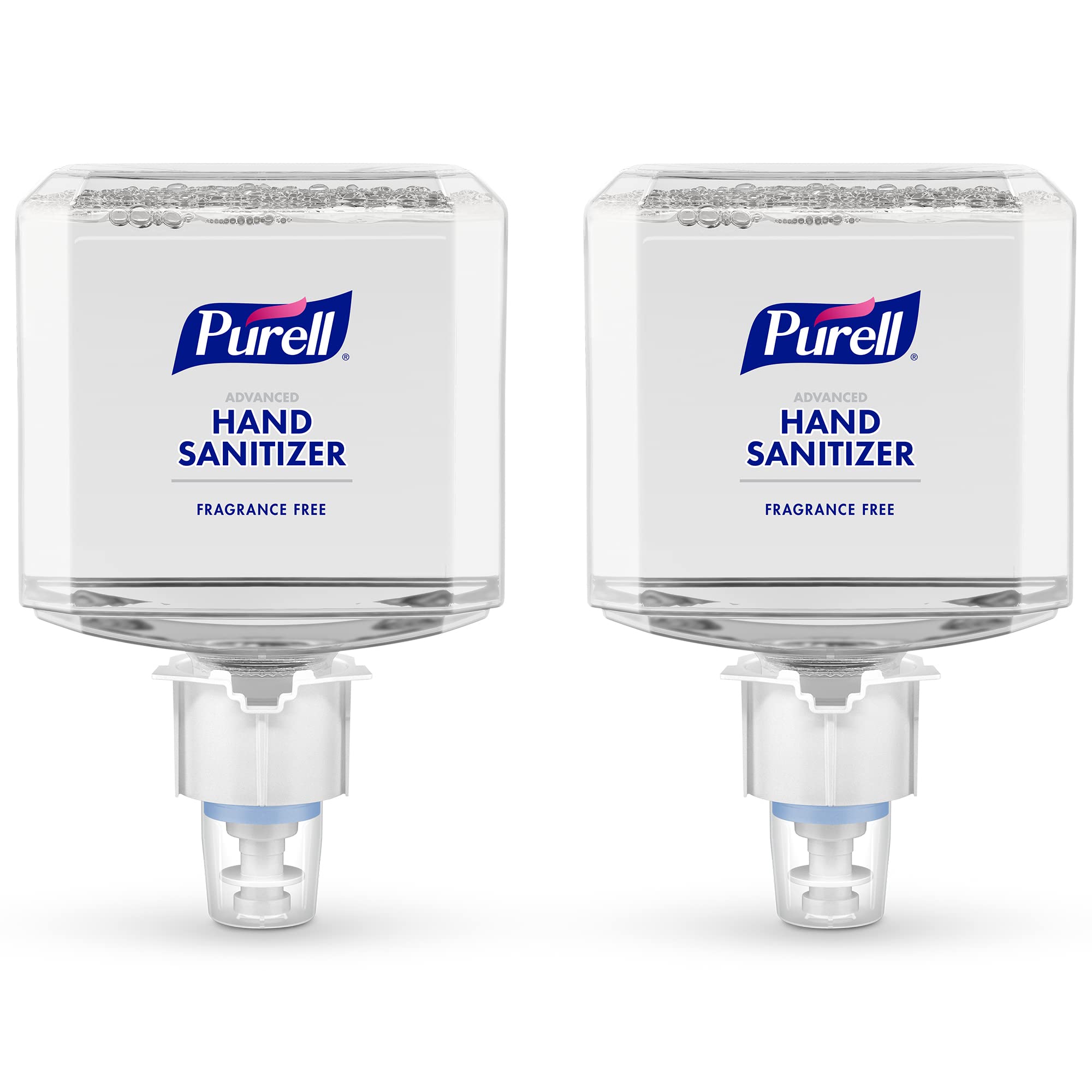 PURELL Advanced Hand Sanitizer Gentle & Free Foam, Fragrance Free, 1200 mL Refill for PURELL ES4 Manual Hand Sanitizer Dispenser (Pack of 2) - 5051-02