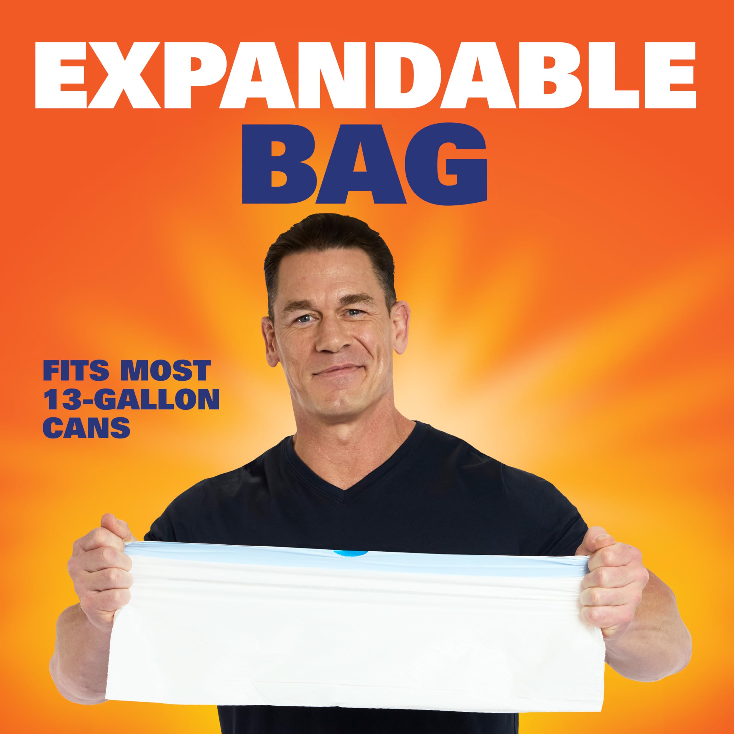 Hefty Ultra Strong Tall Kitchen Trash Bags, Citrus Twist Scent, 13 Gallon, 40 Count