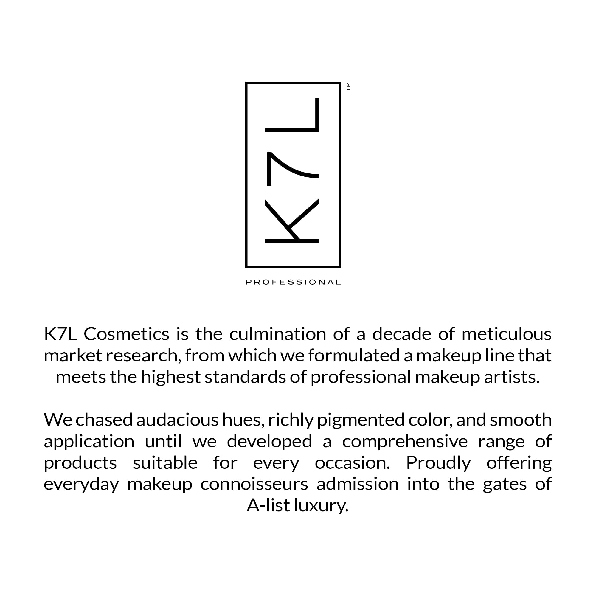 K7L Nude Pink Matte Lipstick and Pink Lip Liner - Waterproof and Smudgeproof