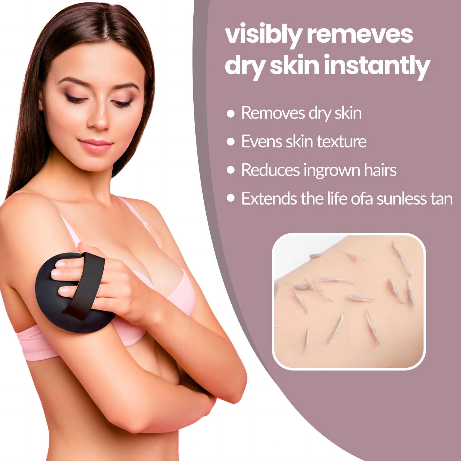 Keesa exfoliating Glove,Body Scrub Gloves, Glove exfoliator for Body,exfoliating Body Scrubber,exfoliating mitt for Shower Glove,exfoliating mitt,exfoliating Body Scrubber(1pc)