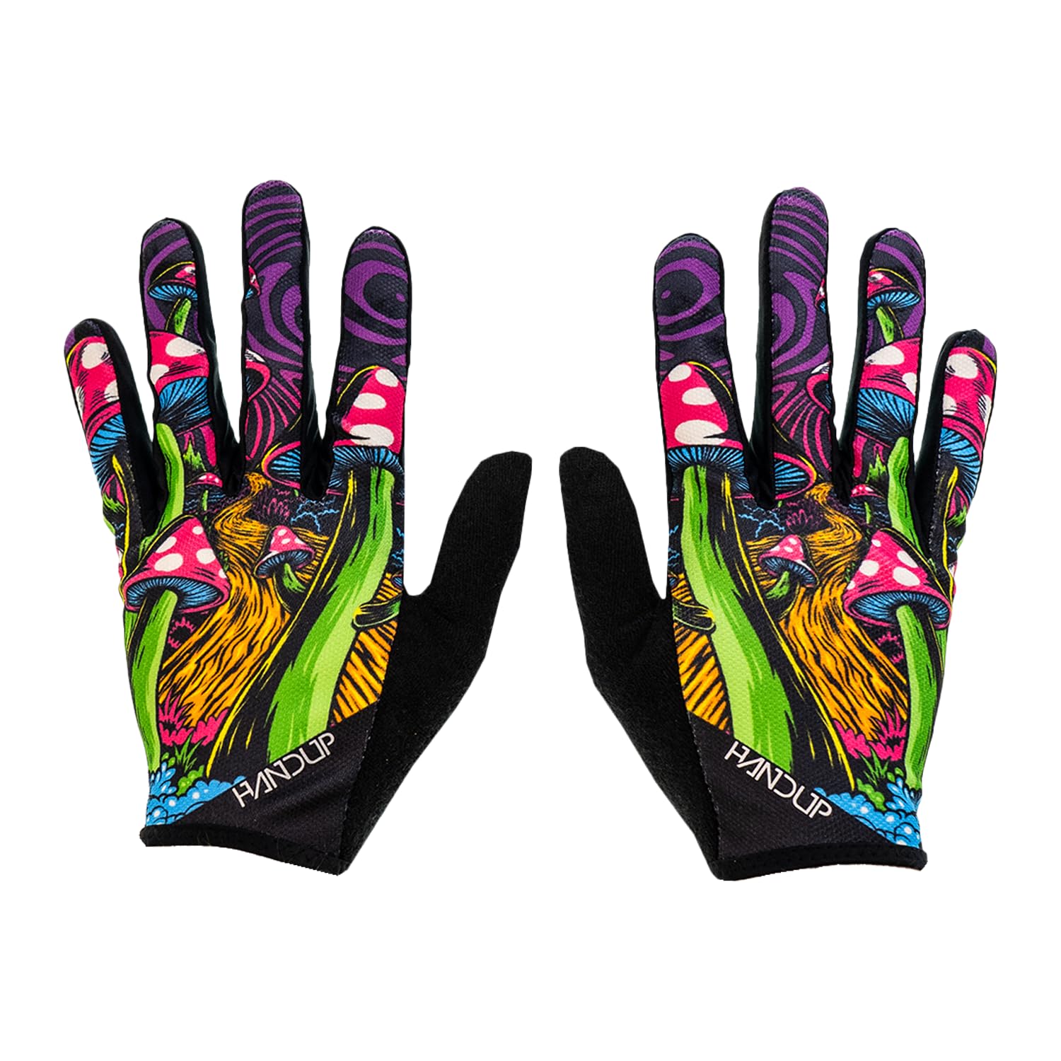 Handup Most Days Full Finger Lightweight Anti-Slip Breathable Mountain Bike MTB Bicycle Enduro Downhill XC Cycling Motocross Unisex Gloves (Trippin' & Rippin' 2, Large)