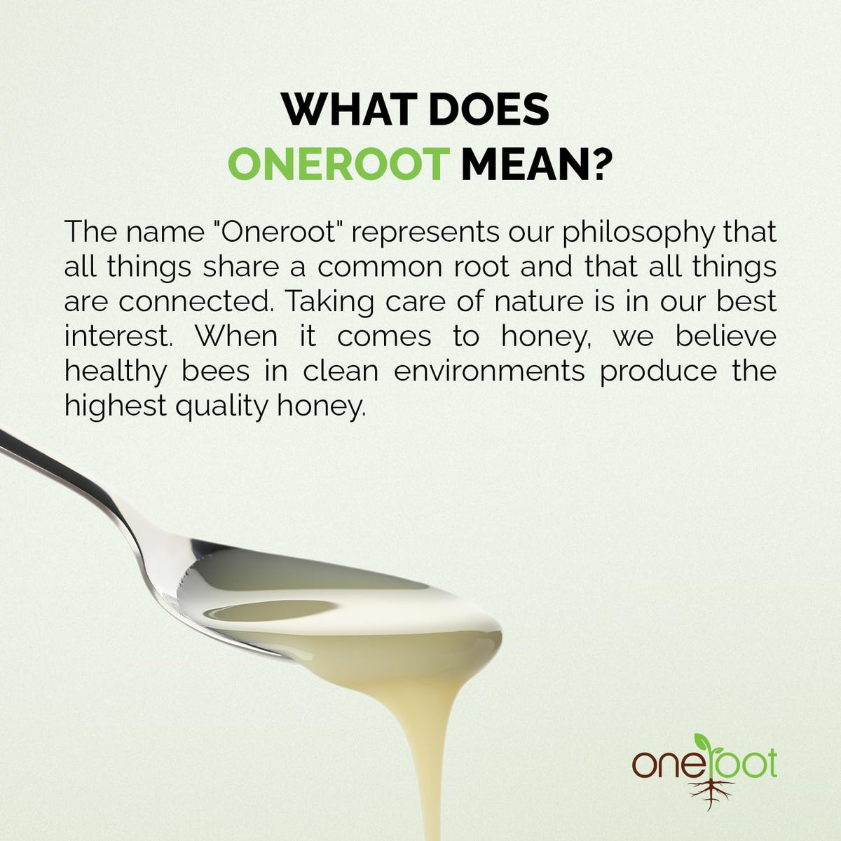 Oneroot 100% Canadian Flower Honey - 1kg / 2.2lbs, Honey Wildflower Unfiltered, Unheated & Creamed, Nutrient Rich Raw Wildflower Honey With Enzymes, Thick Natural Sweetener