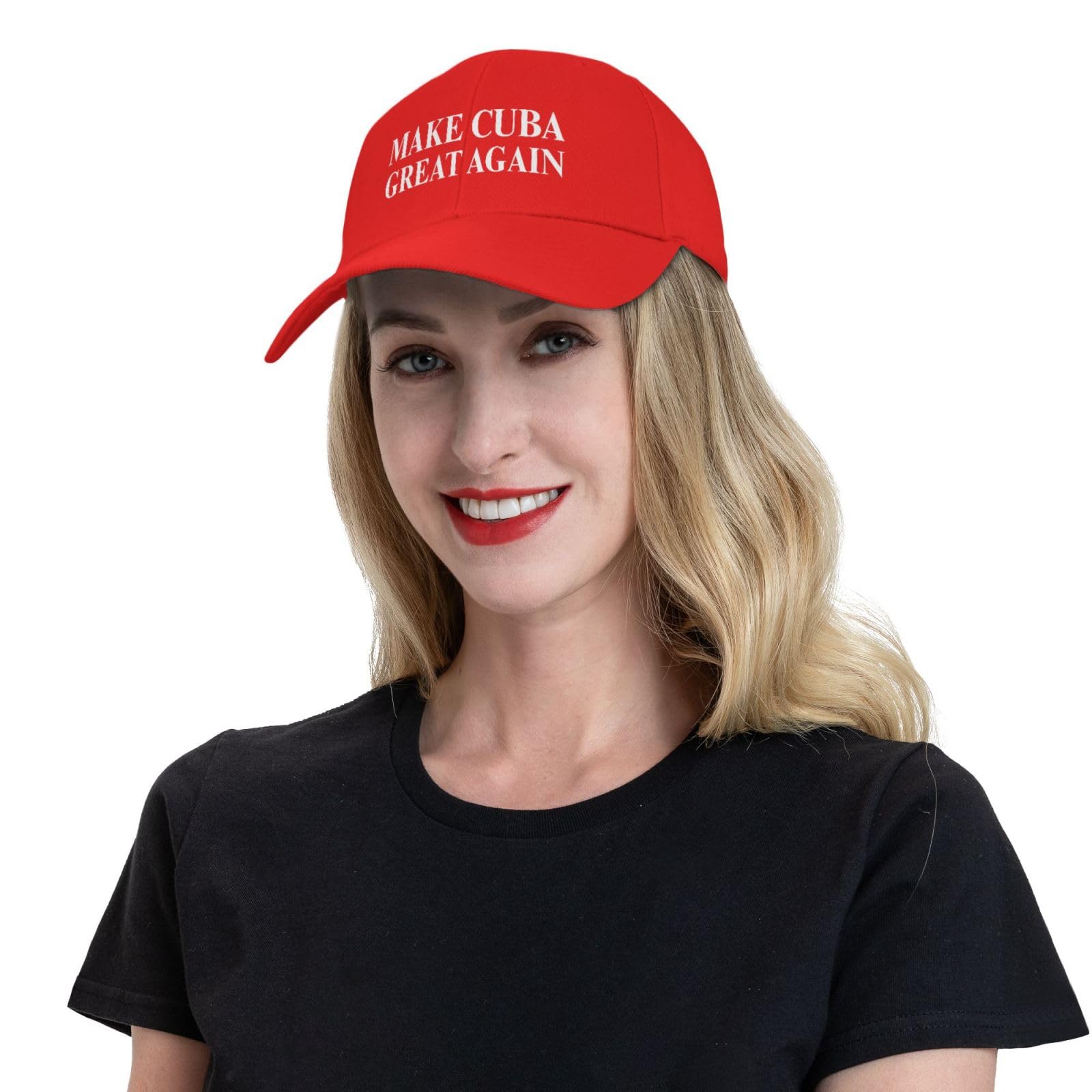 Make Cuba Great Again Sandwich Hat Baseball Cap Red