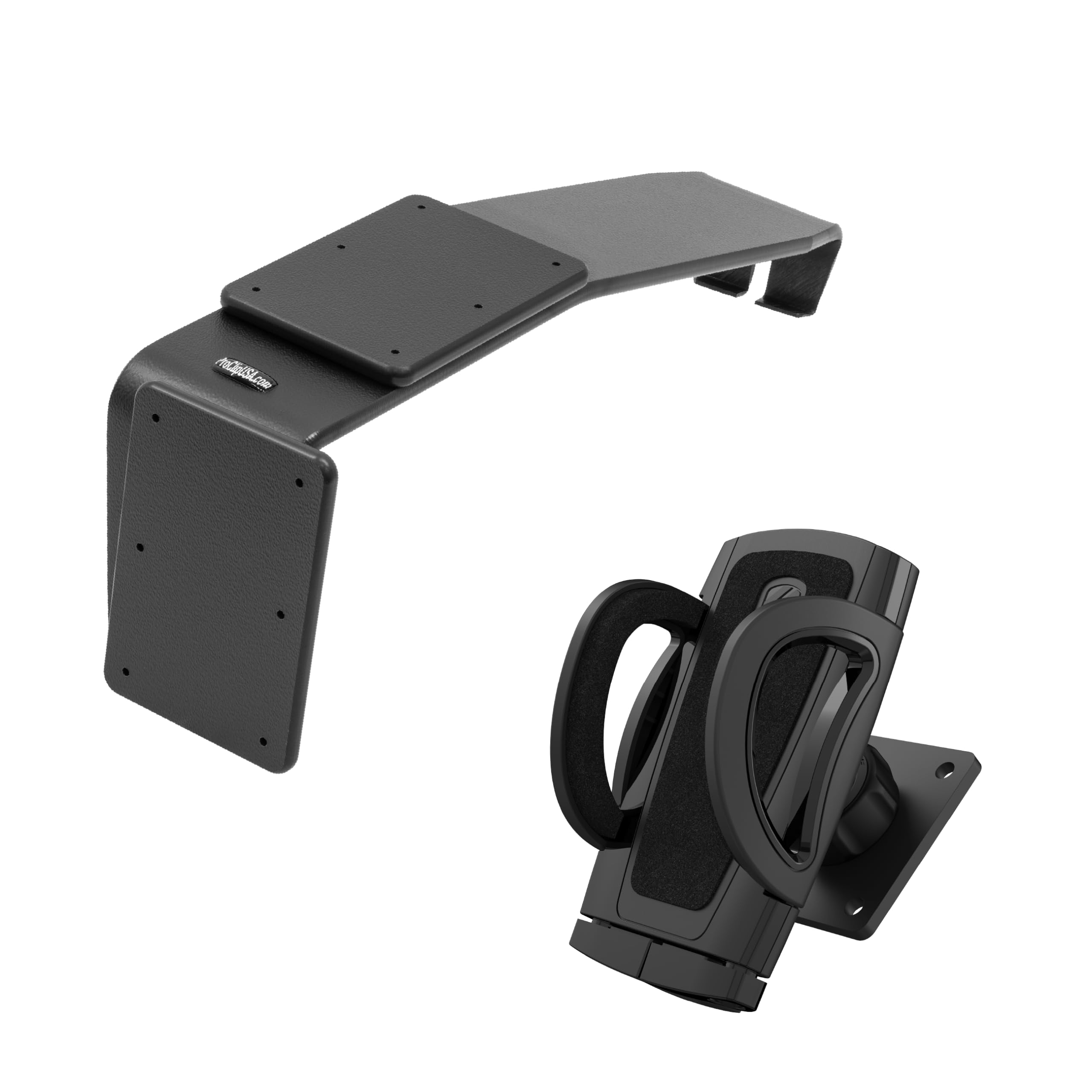 Scosche ProClip Center Dash Mount Compatible with 2021-2023 Ford Bronco SUVs with StuckUp Universal Phone Mount Bundle