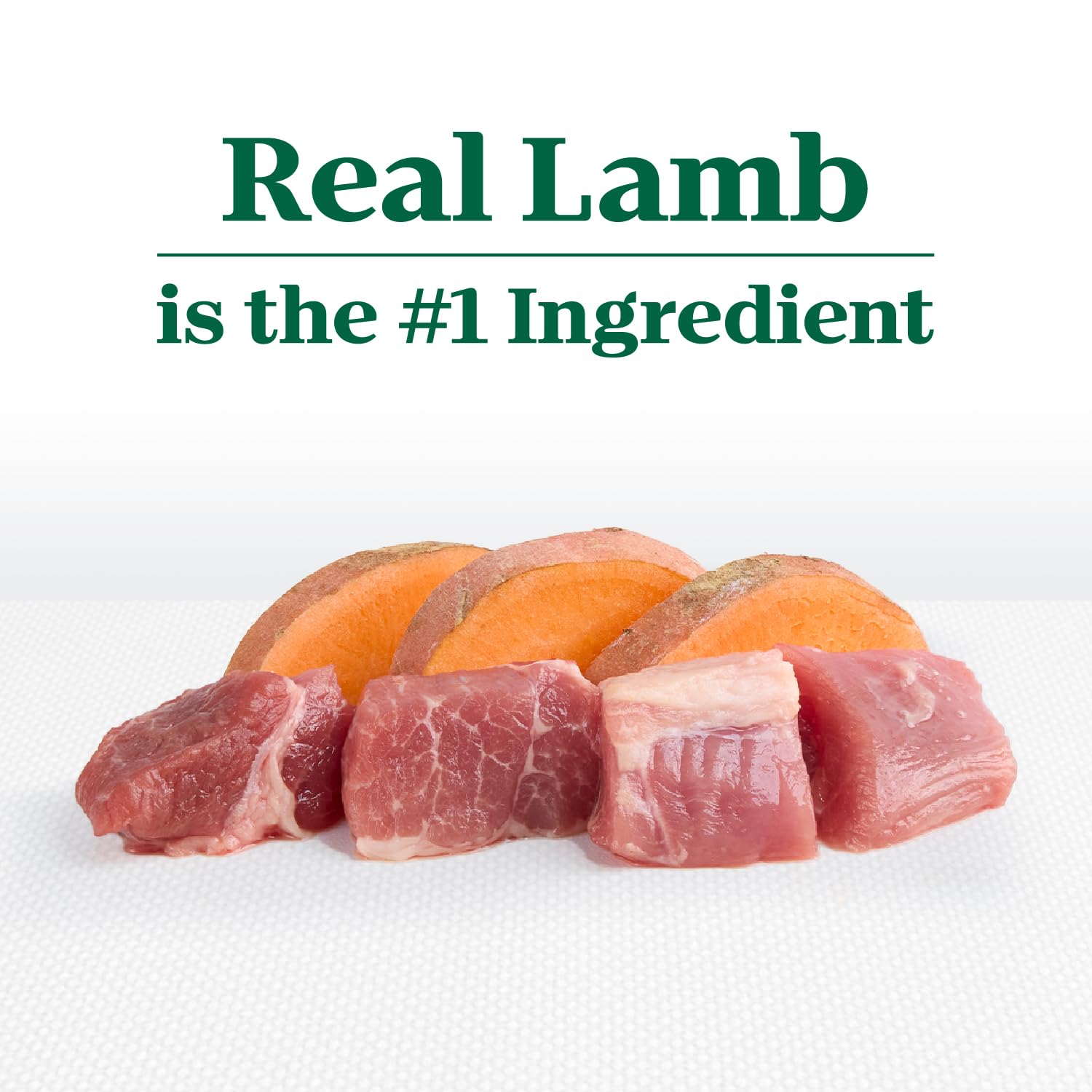 NUTRO Limited Ingredient Diet Adult Dry Dog Food Lamb & Sweet Potato Dog Kibble, 22 lb. Bag