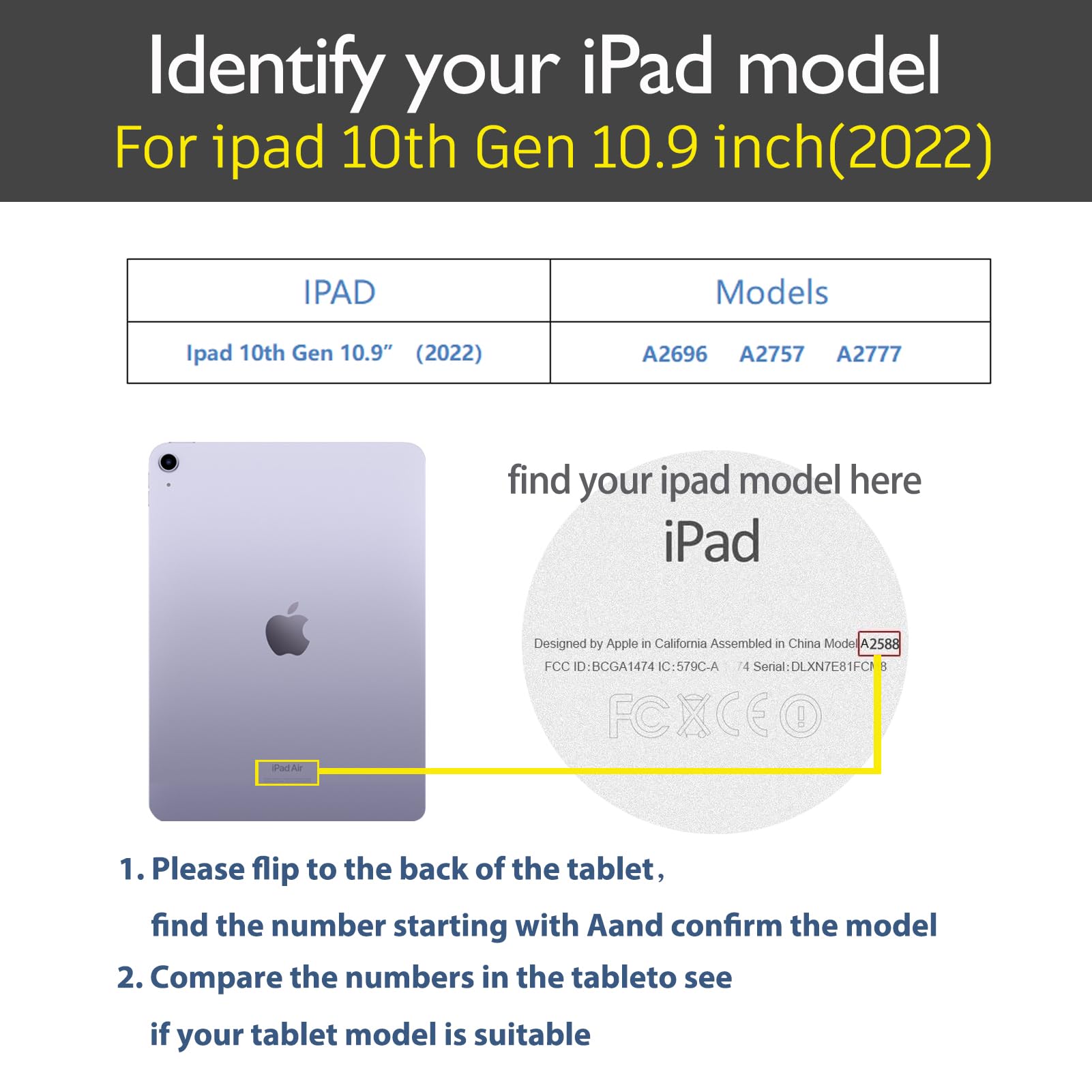 Gexmil Case for iPad 10th Generation 2022, iPad 10.9 Inch Case,Genuine Leather,Made from Real Leather Cowhide Unique Grain Cover,with Pencil Holder,with case Buckle (Sand Dark Brown)