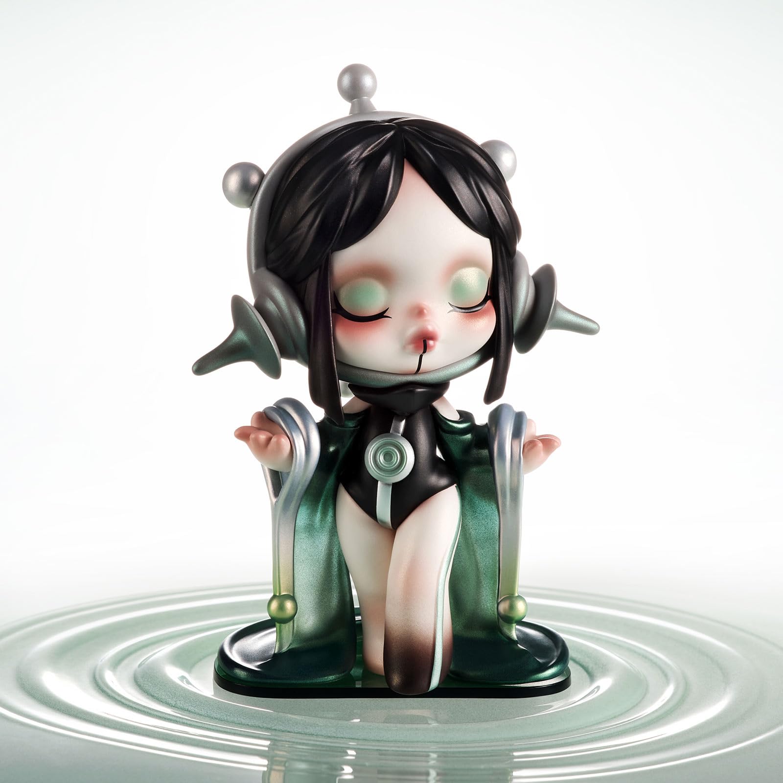 POP MART SKULLPANDA The Sound Series Figures, SKULLPANDA Blind Box Figures, Random Design Action Figures Collectible Toys Home Decorations, Holiday Birthday Gifts, Single Box