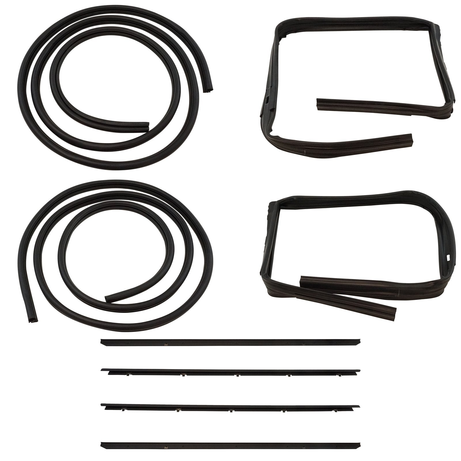 Door Weatherstrip Seal Kit Compatible with 1983-1993 Chevrolet S10 1983-1994 S10 Blazer 1992-1994 GMC Jimmy 1983-1991 S15 Jimmy 1991-1993 Sonoma