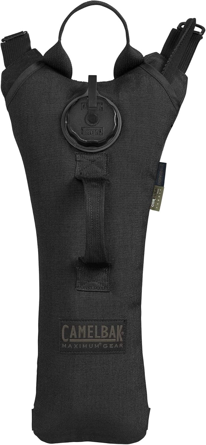 CamelBak ThermoBak Tactical Hydration Pack with 70oz/2L Mil Spec Crux Reservoir Bladder, Black