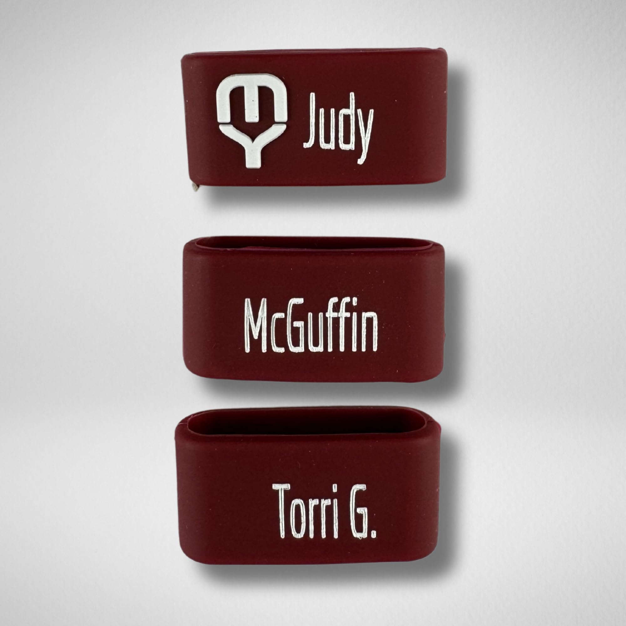 MYPadL Pickleball Paddle Personalizable Bands (Merlot)