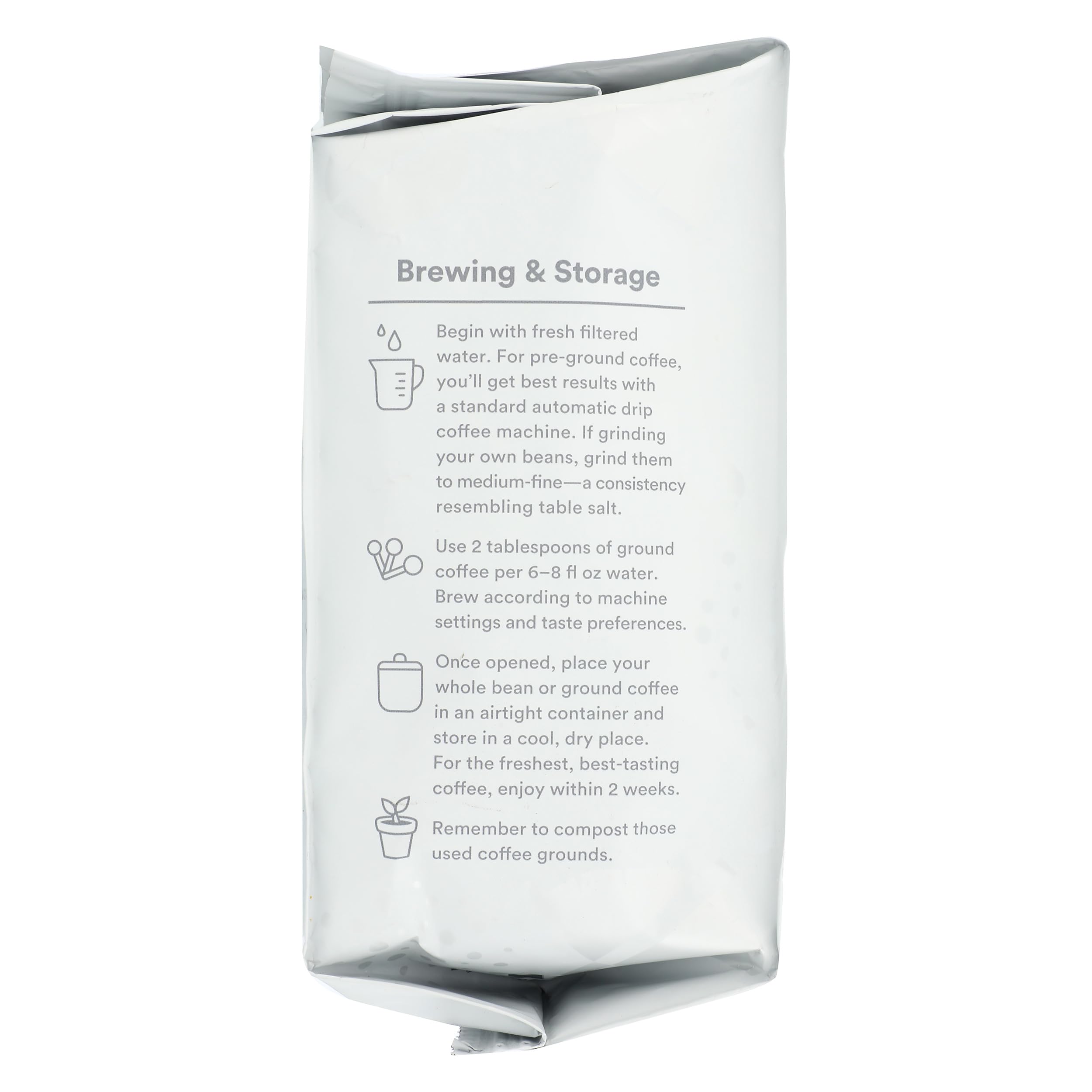 365 by Whole Foods Market, Buzz Free Decaf Ground Coffee, Medium Roast, 24 Ounce