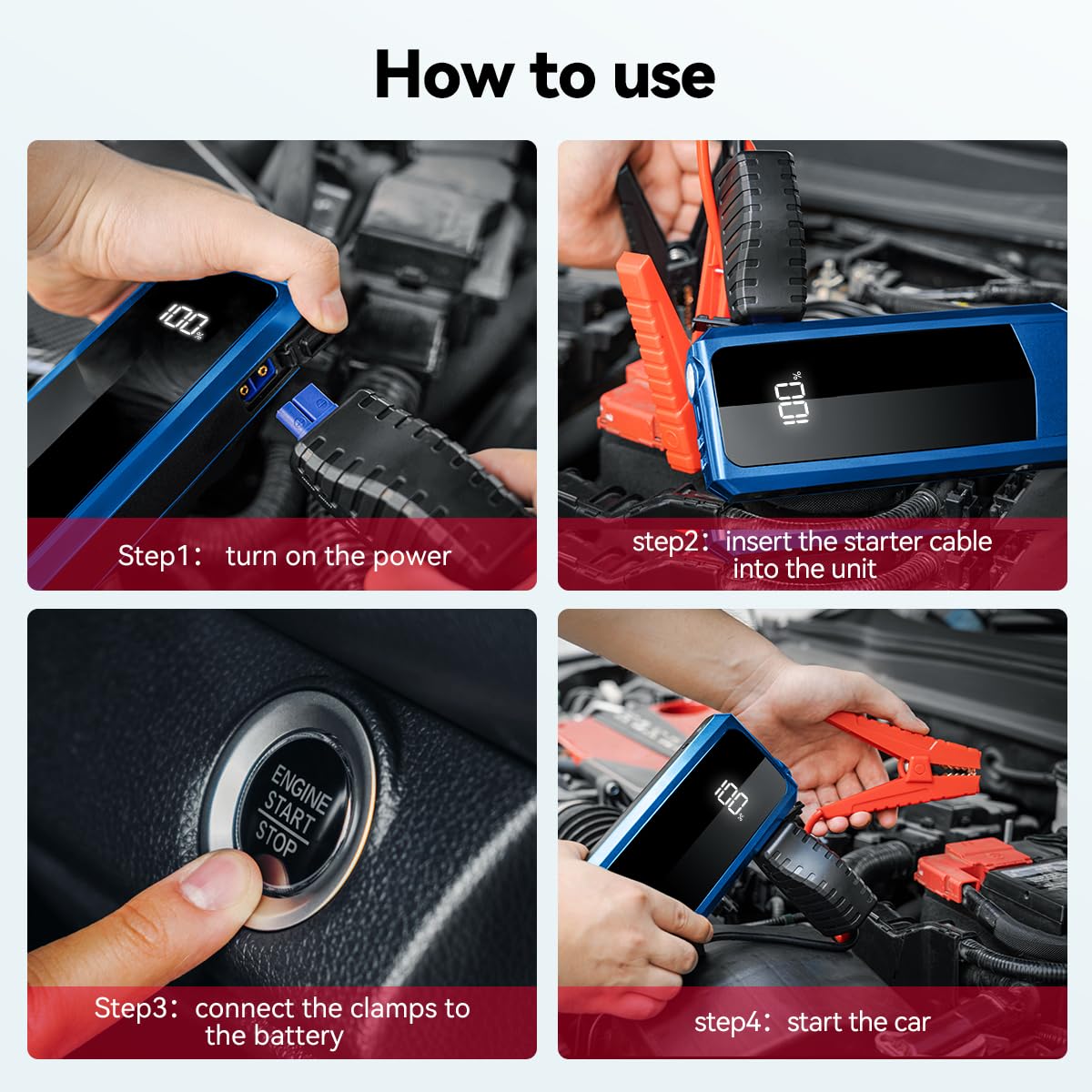 Andeman Jump Starter - Black
