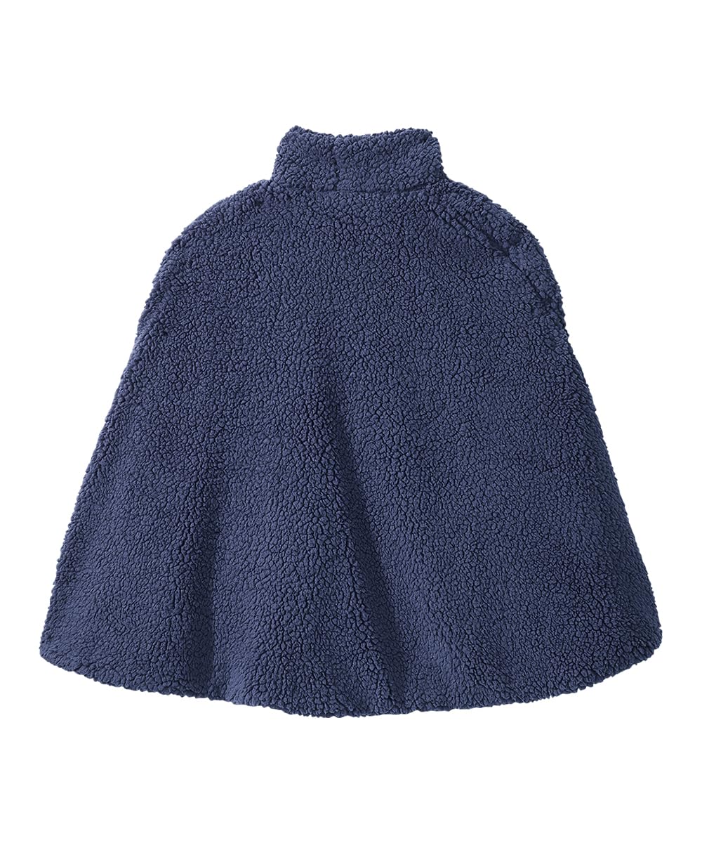 Women's Ultra Plush Shawl - Navy OS