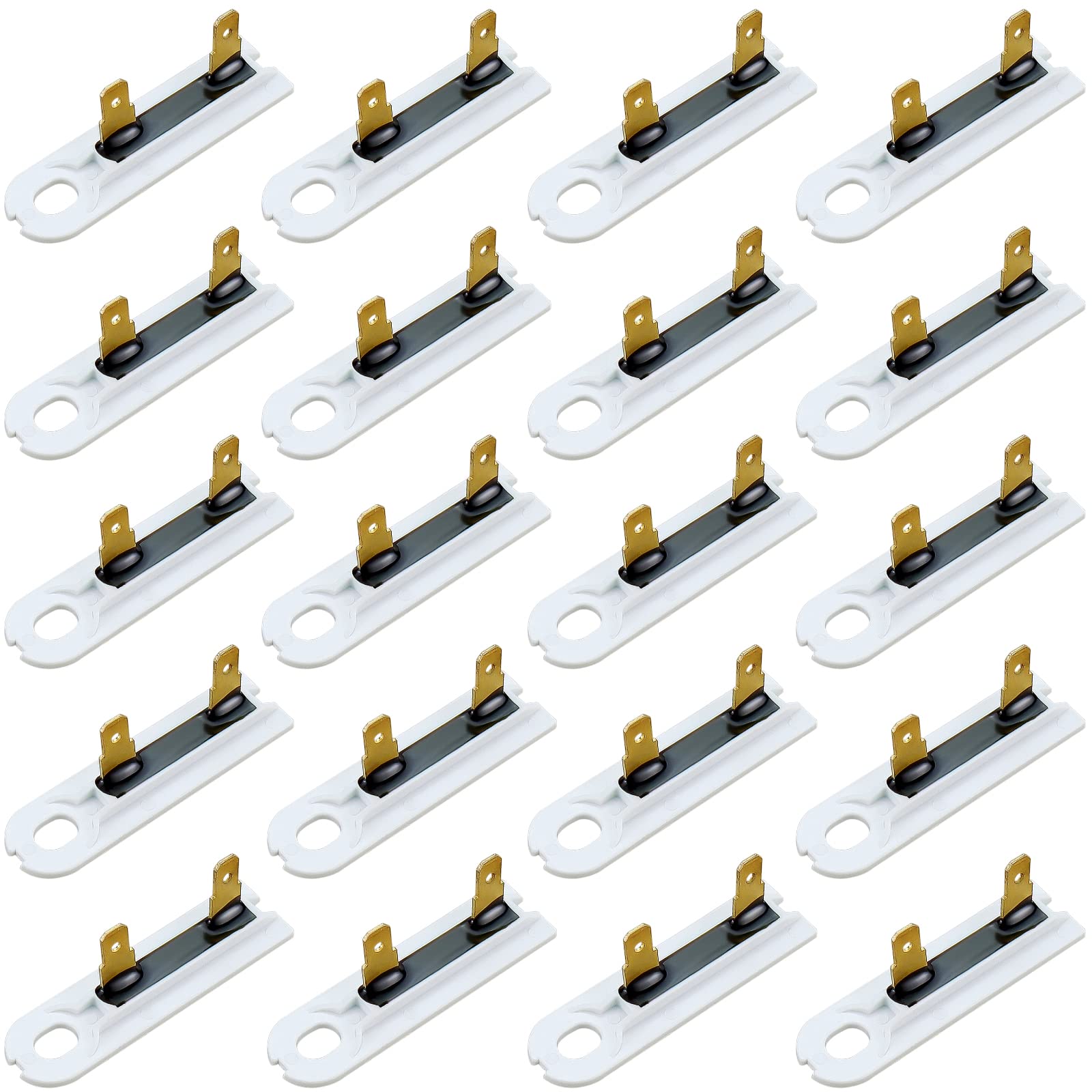 ππ₯ππ§ππππ 20Pack 3392519 Dryer Thermal Fuse by Techecook - Replacement for Whirl-Pool Ken-More Dryers - Compatible for Part 80005 3388651 WP3392519VP 694511 Thermal Fuse (20 Pack)