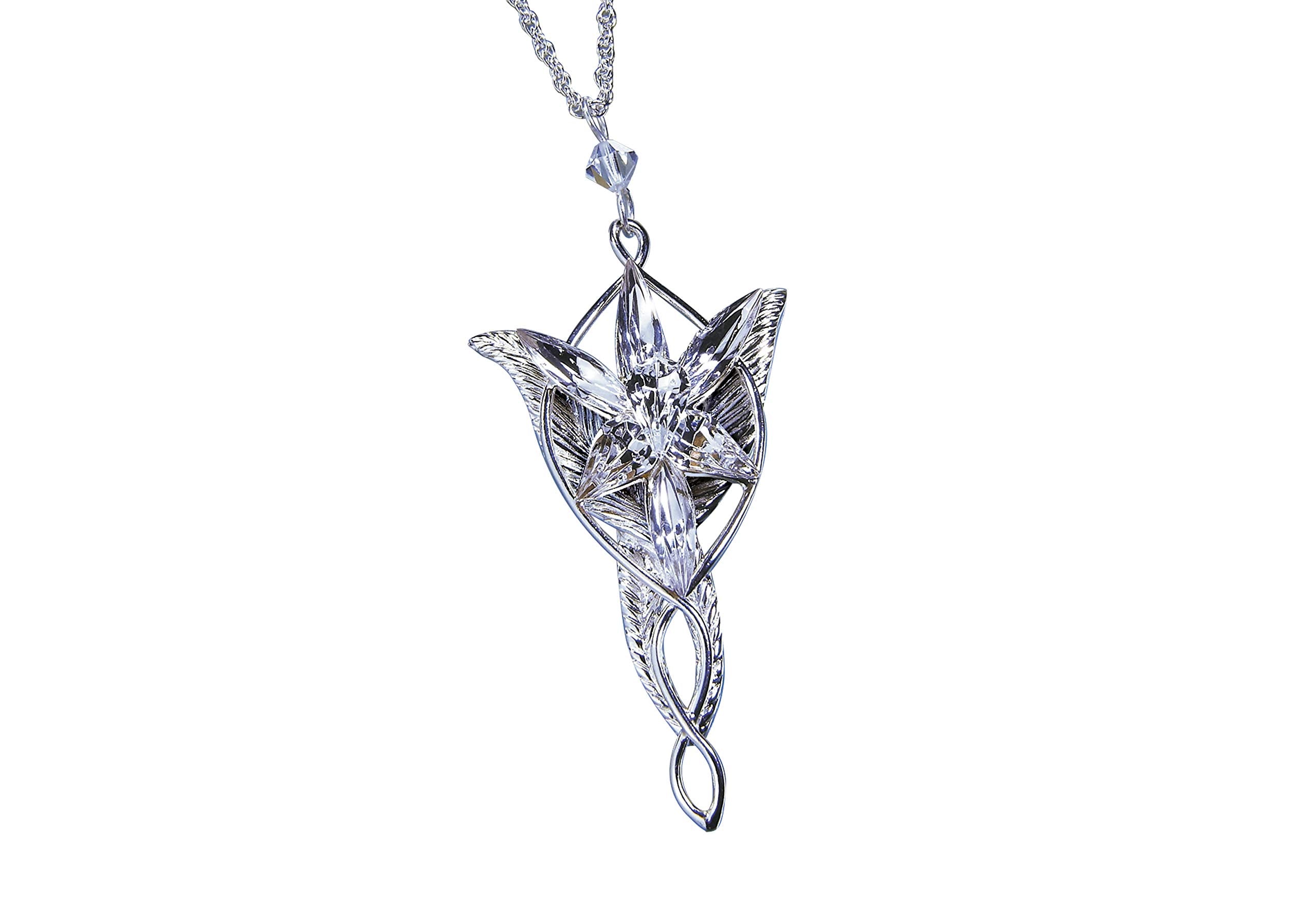The Noble Collection The Arwen Evenstar Pendant Silver Plated