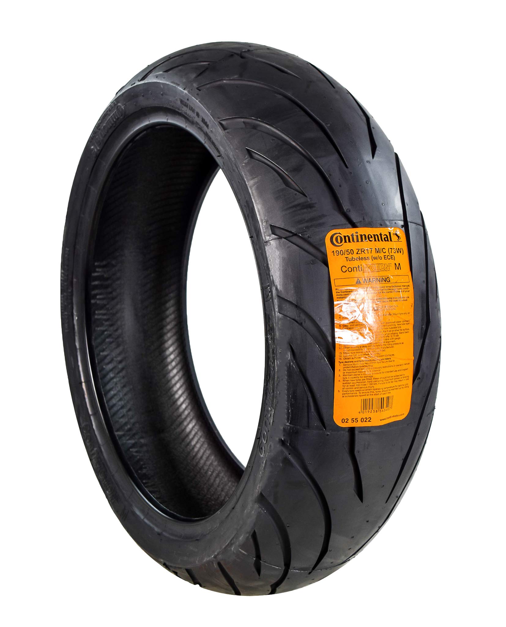 CONTINENTAL MOTION Tire Set 120/70zr17 Front & 190/50zr17 Rear 190 50 17 120 70 17 2 Tire Set by CONTINENTAL