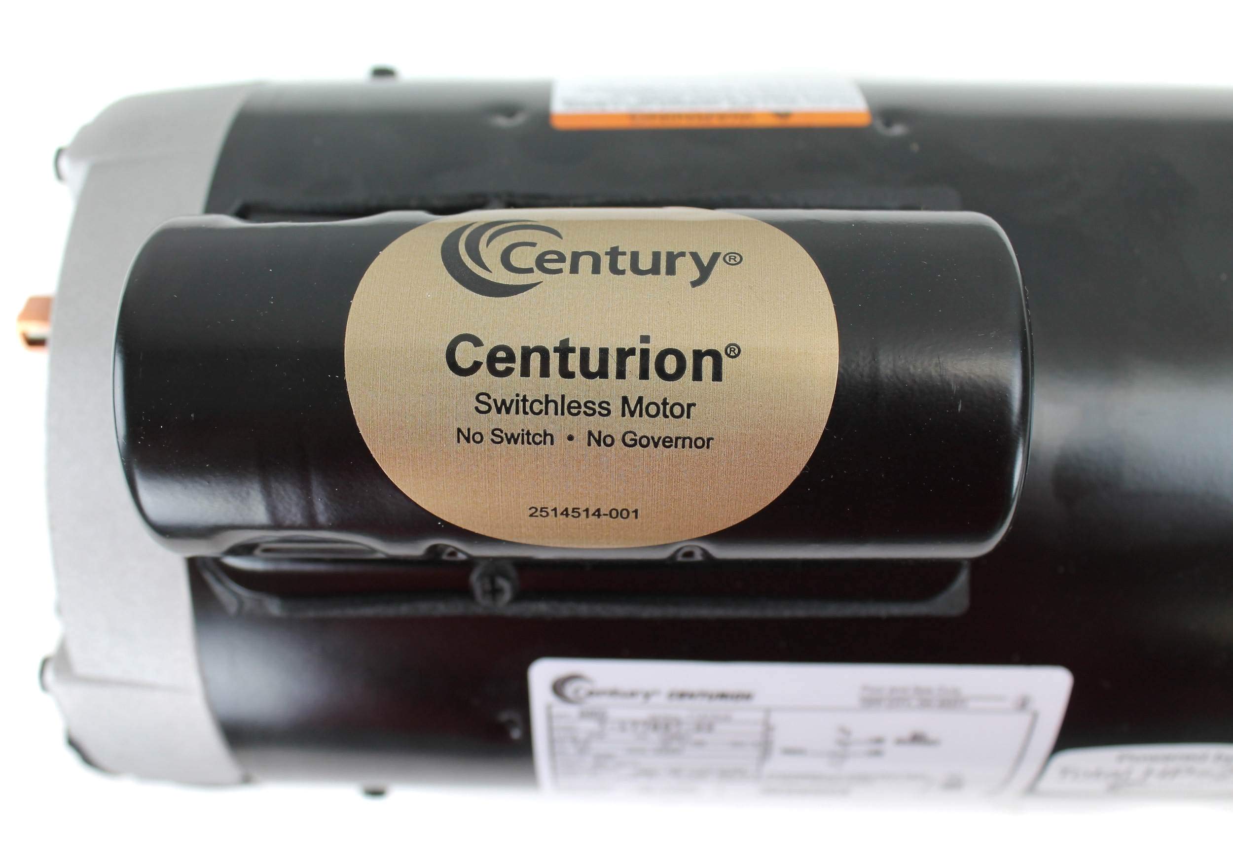Century Electric Motor PSC, Up-Rated, Single-Speed, Switchless, 2HP, 3450RPM, 230V, 10 AMPS, 1.1SERVICE Factor, Square Flange