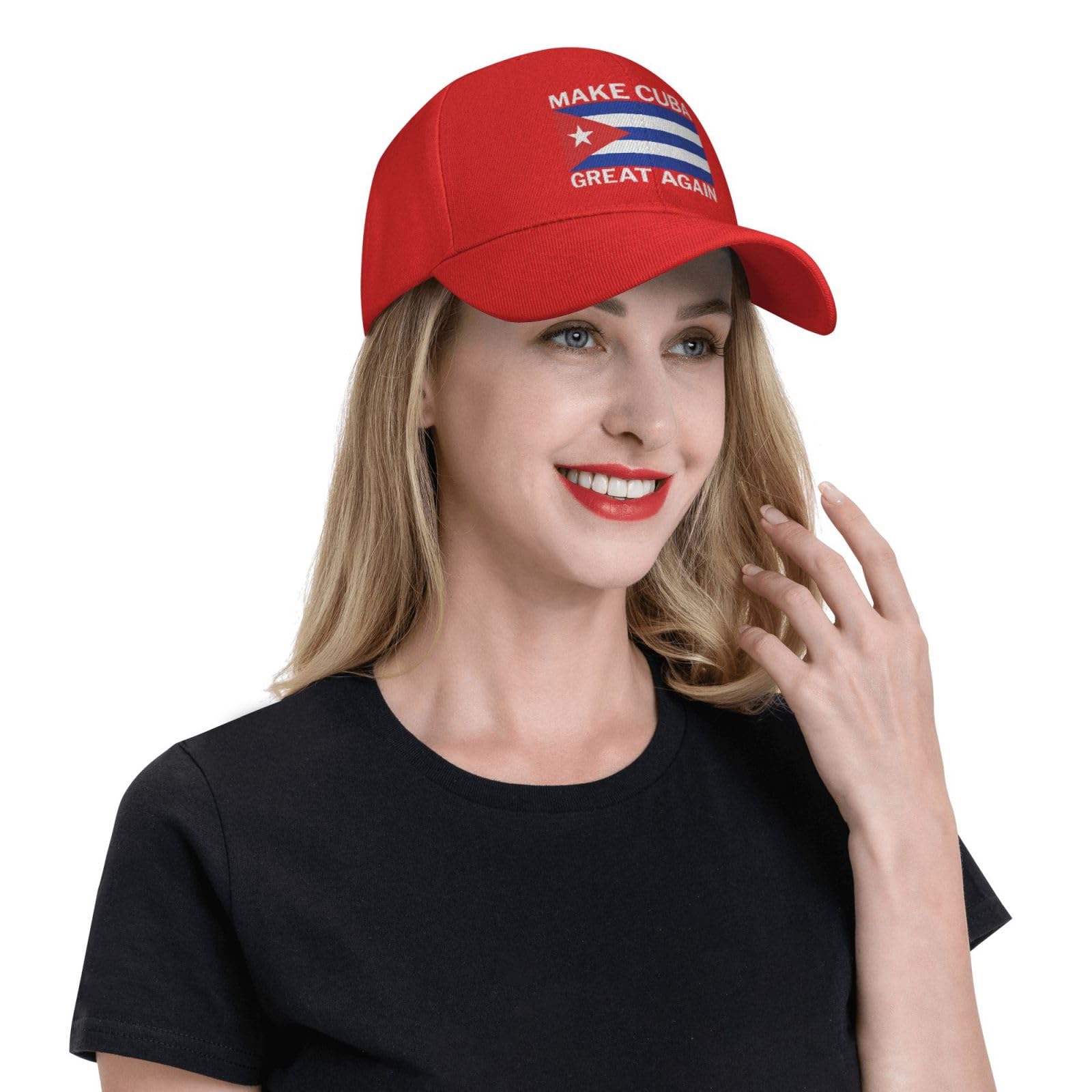 Make Cuba Great Again Sandwich Hat Baseball Cap Red