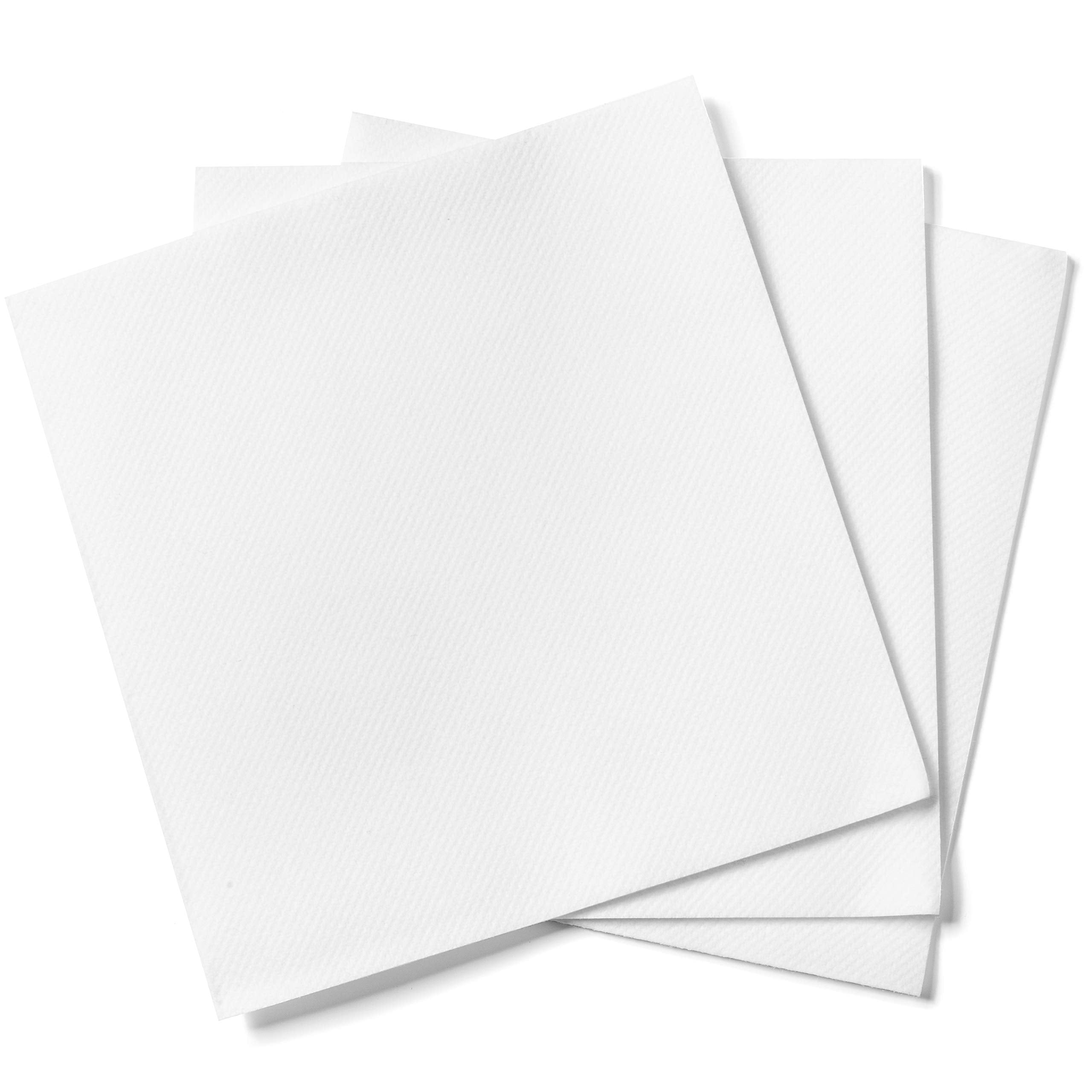 AH AMERICAN HOMESTEAD White Paper Napkins for Everyday Use - Disposable Linen-Like Lunch Napkins - Soft, Thick, and Absorbent Luncheon Serviettes (100 Pack)