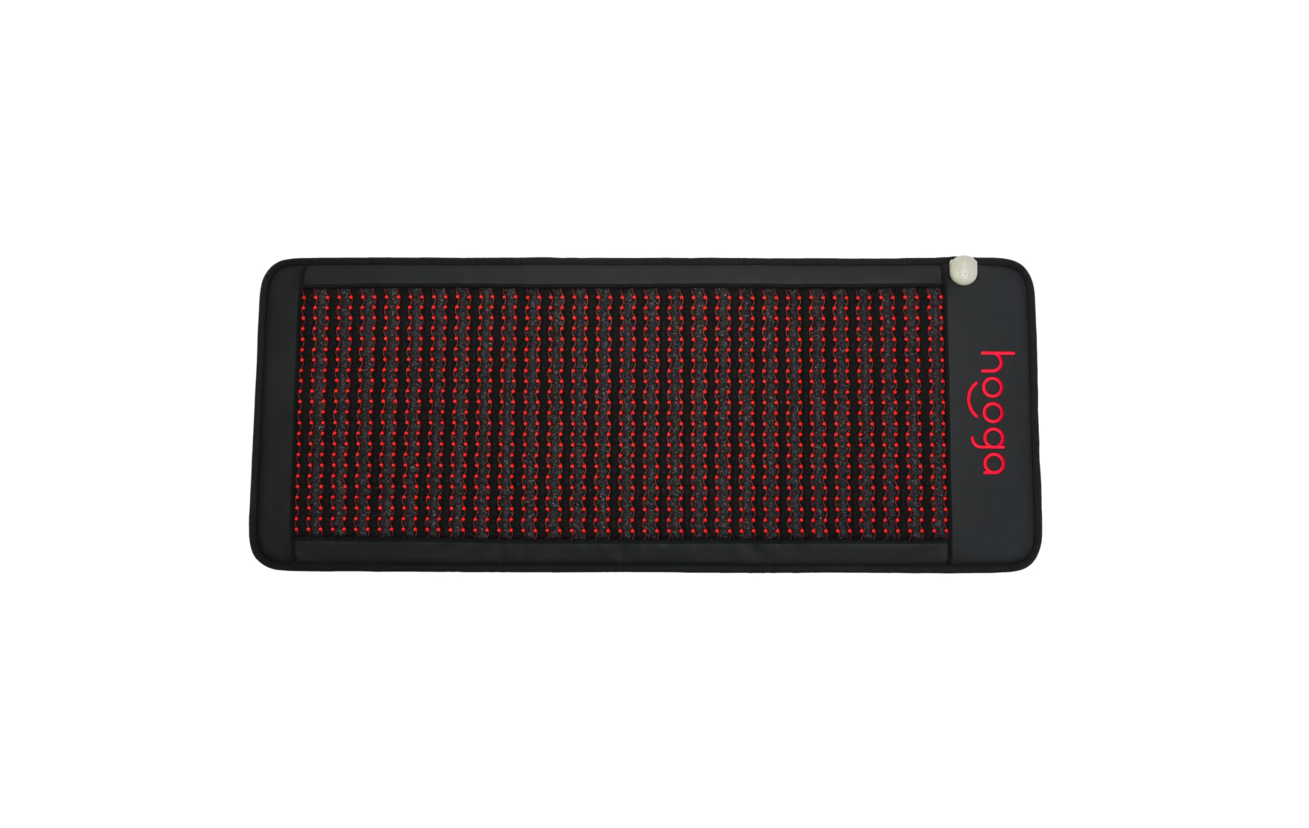 Hooga Far Infrared Heat Therapy Mat, 74" Long Full Body Foldable Mat with Far Infrared Heat, Natural Crushed Amethyst and Tourmaline Stones, Reduce Pain, Relieve Stress and Improve Circulation