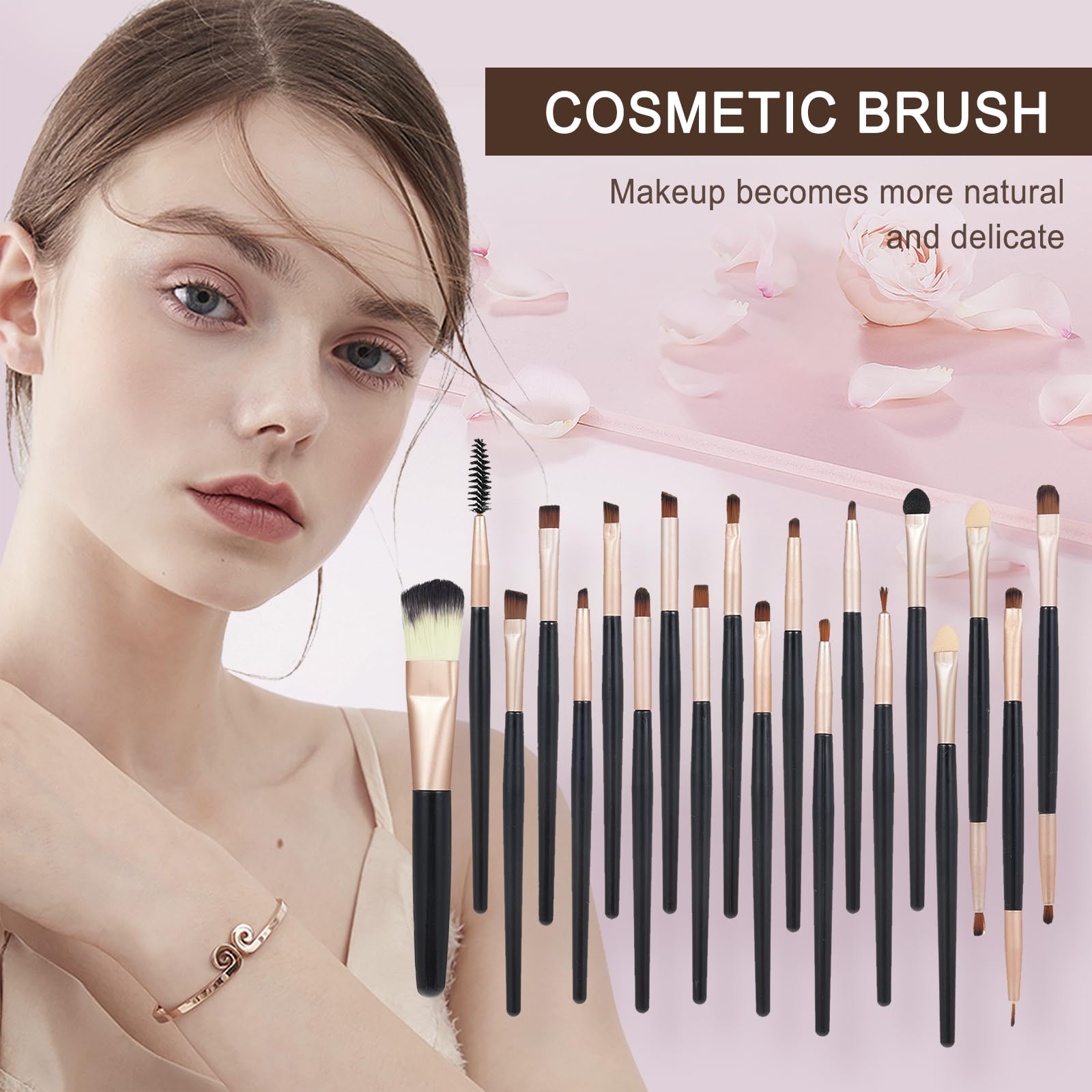 All in One Makeup Kit Makeup Kit for Women Full Kit Multipurpose Makeup ,eyeshadow、 liquid foundation,Loose powder,Eyebrow pencil,4-color lip gloss set