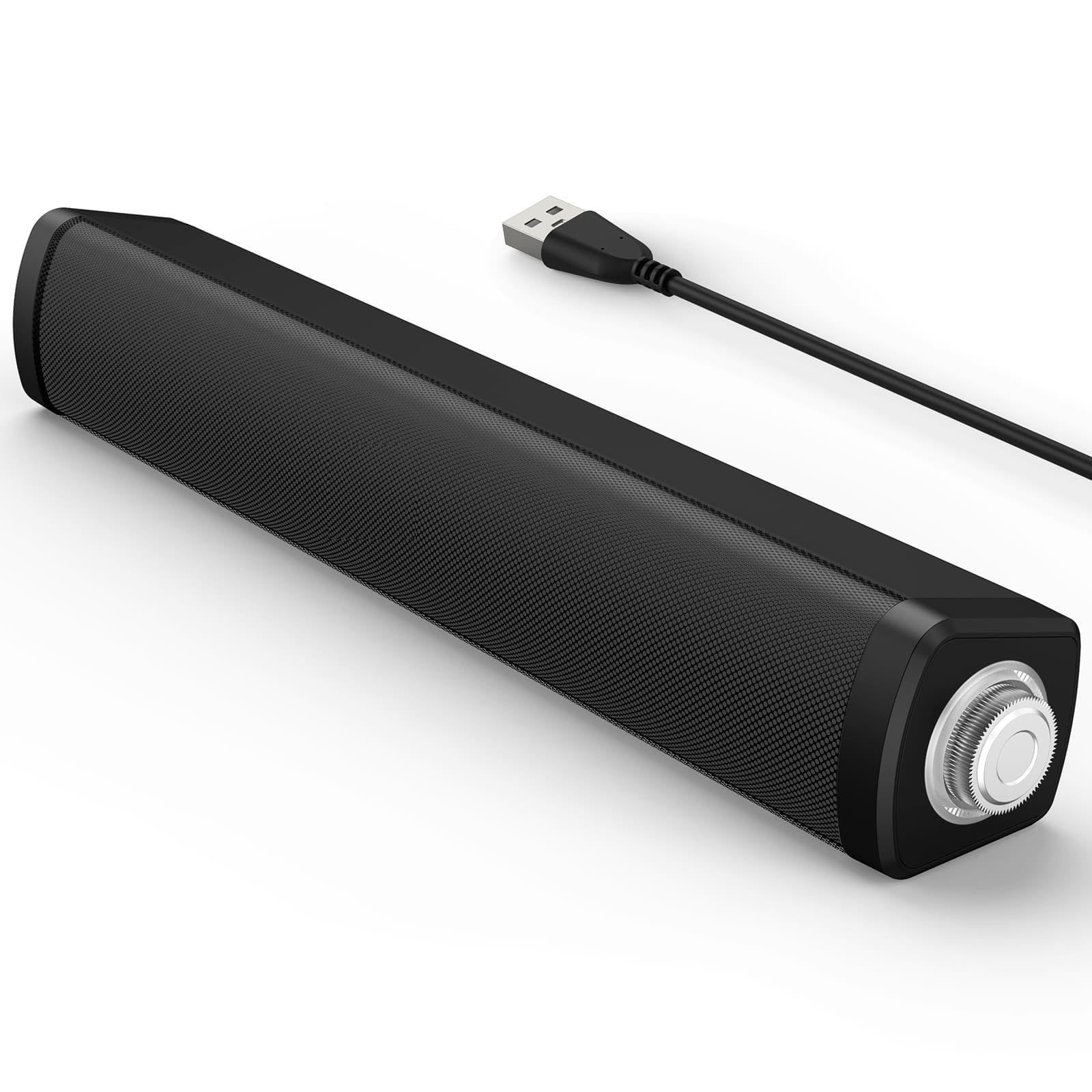 LENRUE Computer Speakers for Desktop Monitor, PC Speakers with Knob Control, Bluetooth Connect, USB Powered for Computer, PC, Laptop