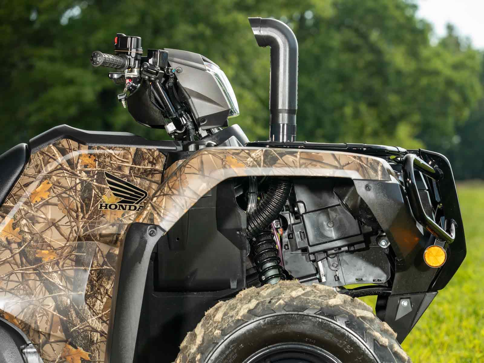 SuperATV Ranger Snorkel Kit Compatible with 2020+ Honda Rancher 420 / Foreman 520 Rubicon | Heavy-duty and Riser Elevate Your Engine Air Intake l Complete Kit, (SKL-H-RAN420-002)