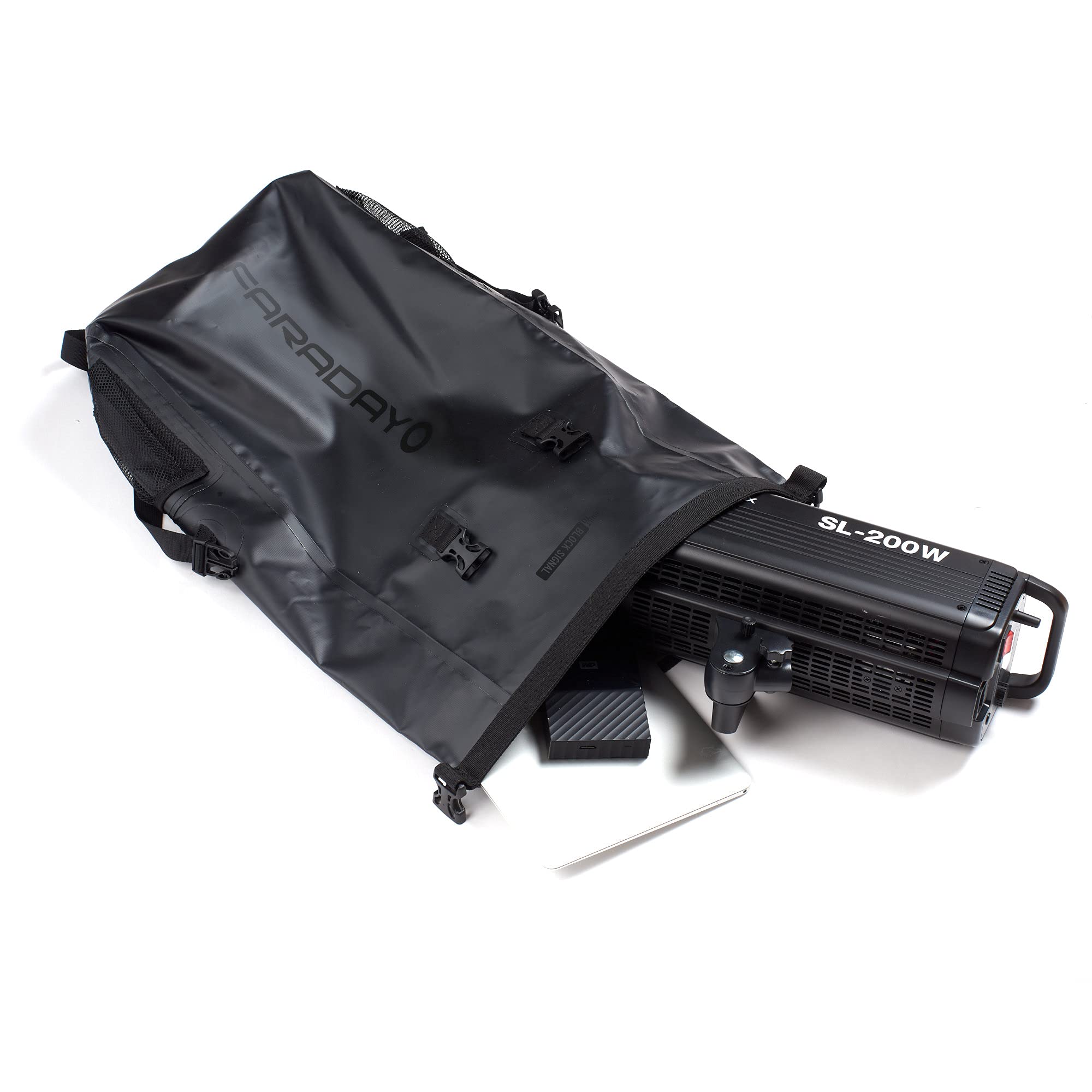 Faraday Defense Waterproof Faraday DRY Bag - 17L Backpack - Fast, Easy Access for Device Shielding - Protect Data and Devices From Hacking, Tracking, EMP