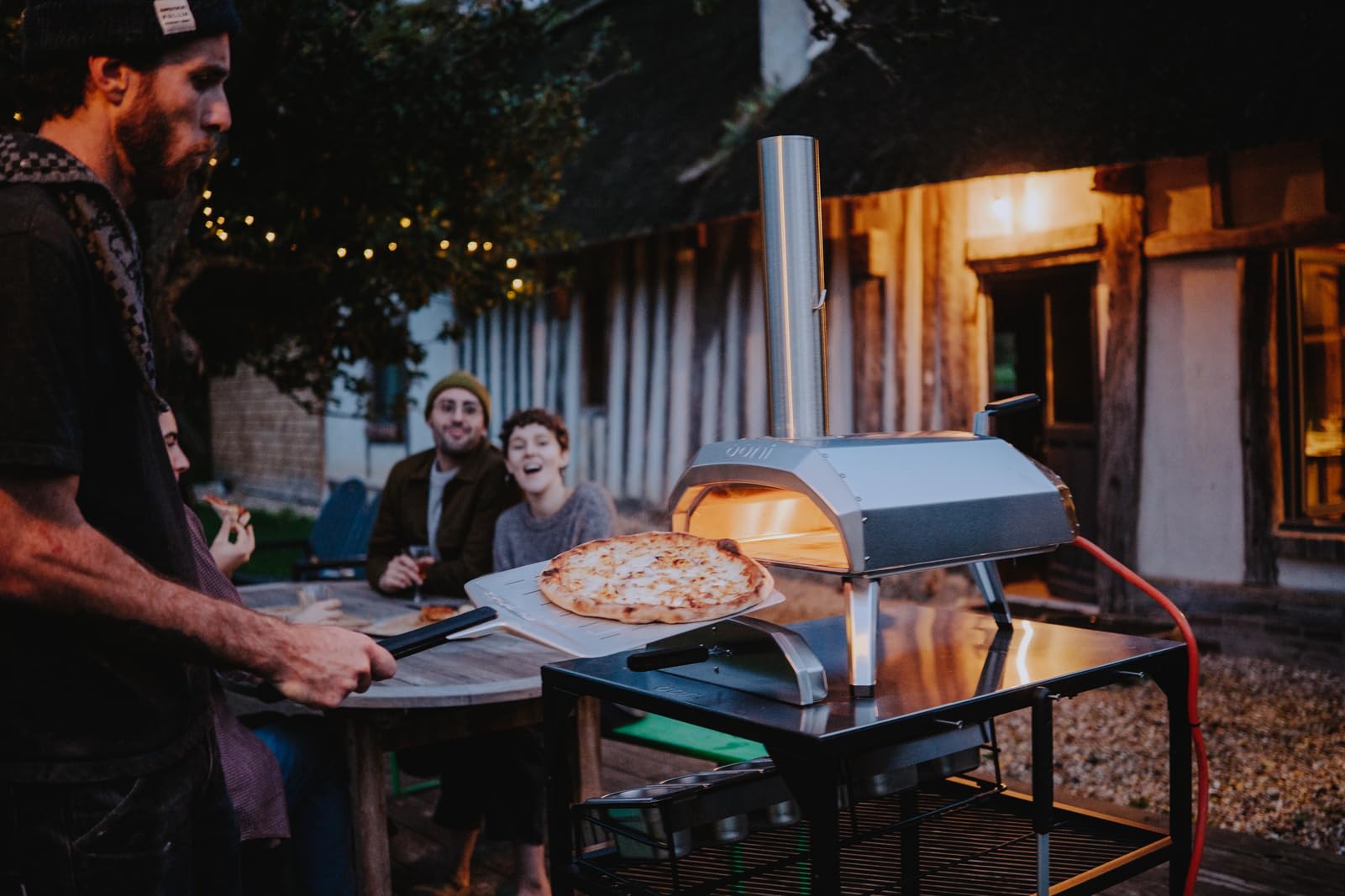 Ooni Karu 12 Pizza Oven – Portable Wood Fired Pizza Oven, Outdoor Wood and Gas Fired Pizza Oven for Stonebaked Pizza in 60 seconds