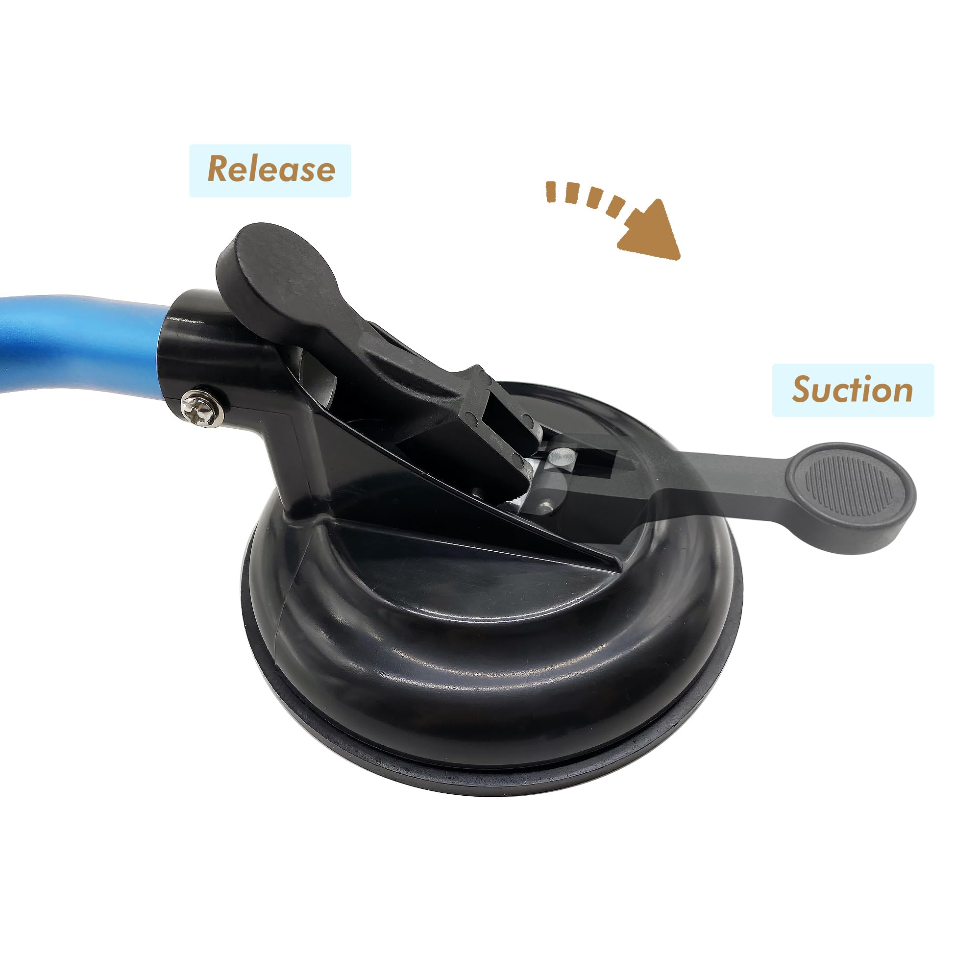 TOURFUN Kayak Roller, Kayak Load Assist for Car SUV Suction Mounted Roof Roller Loader