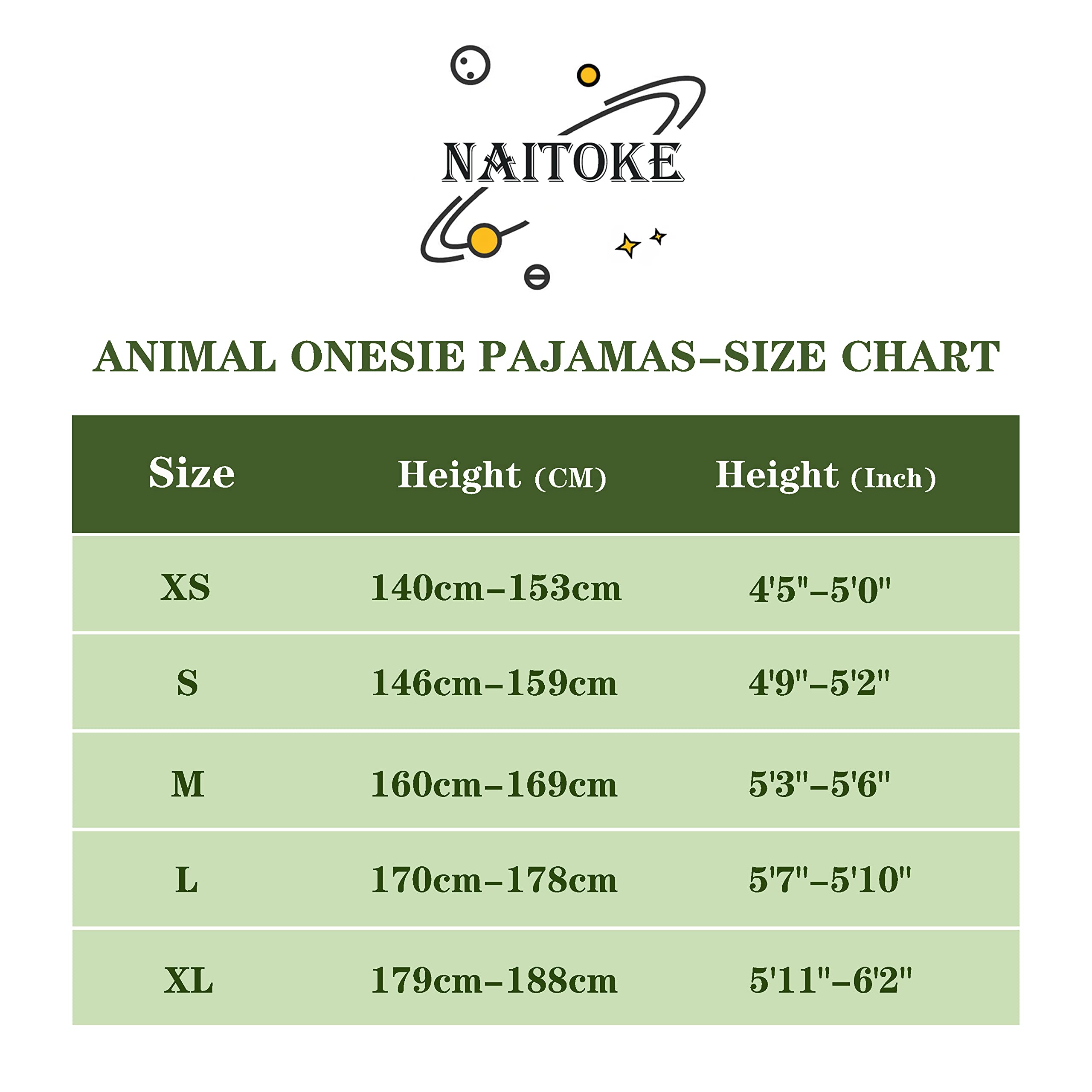 NAITOKE Adult Animal Onesie Halloween Costume Cosplay One-Piece Pajamas Women Man Teens Blue Purple