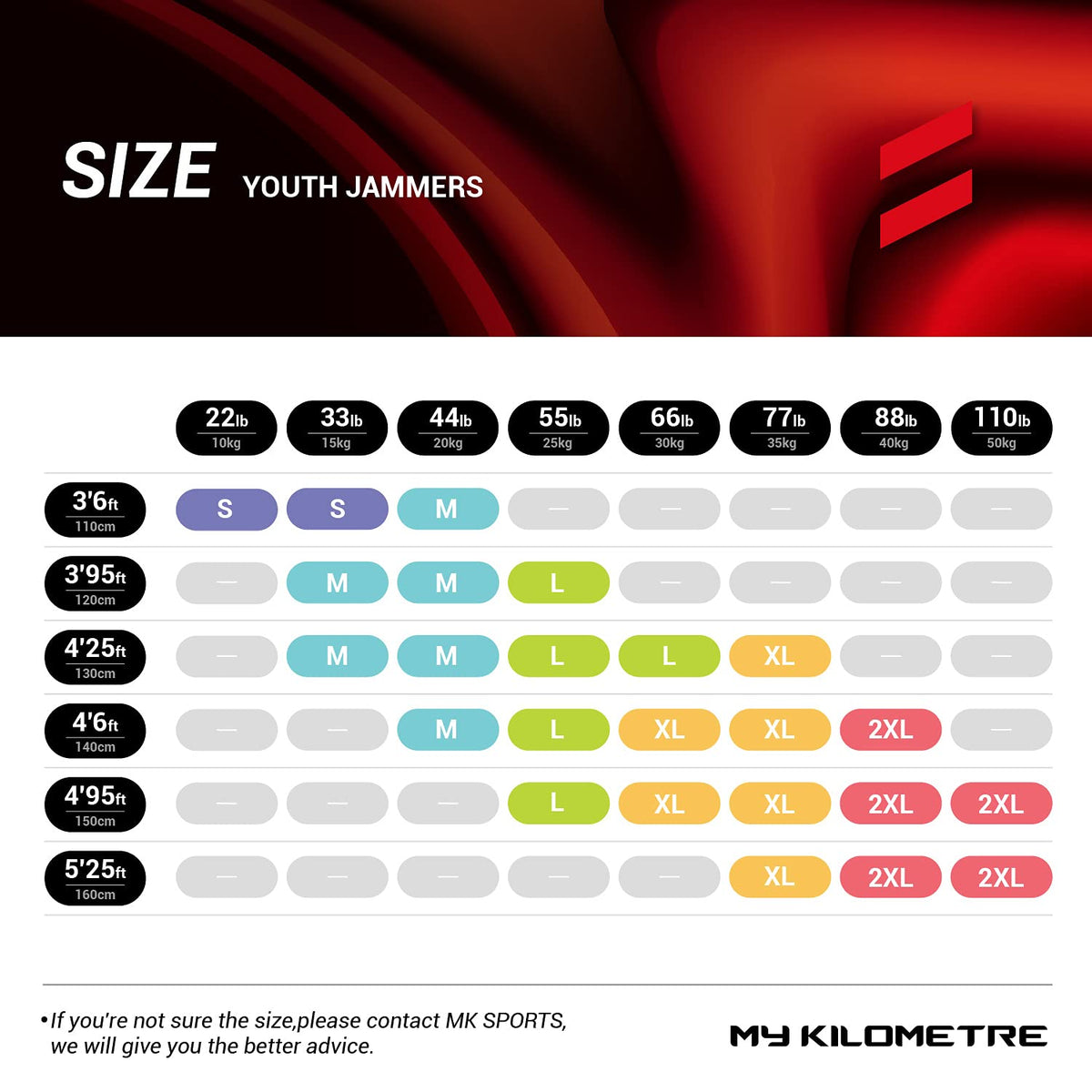 MY KILOMETRE Boys' Jammer Swimsuit with Drawstring Training Swimwear for Kids Endurance Boys Youth Swim Shorts Kids Swimsuit Red