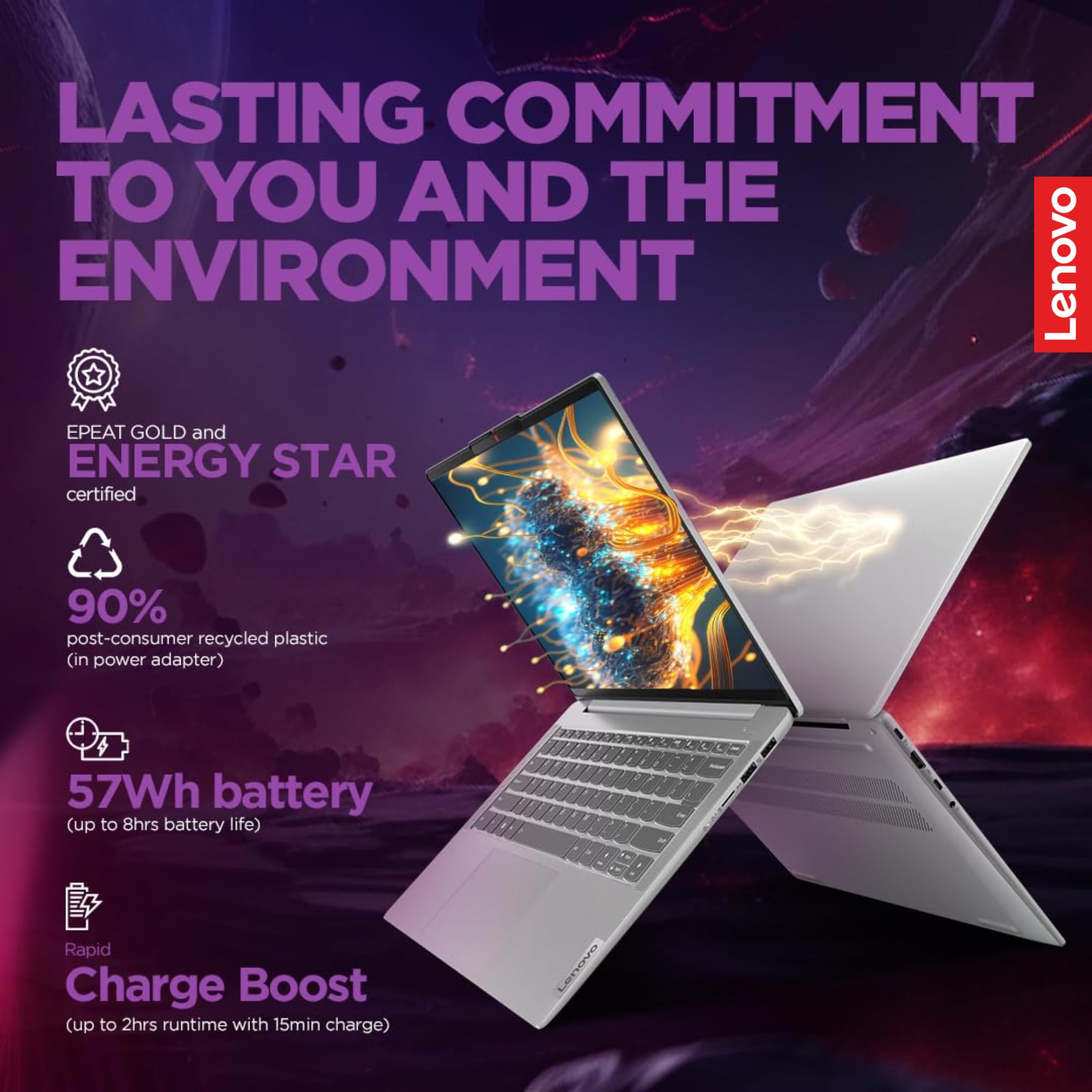 Lenovo Touchscreen Laptop with Lifetime Office 365 for The Web - IdeaPad 3i - Intel Core i3 Processor - 15.6“ Full HD - 8GB RAM - 256GB SSD - Bluetooth - Webcam - Windows 11 no Mouse