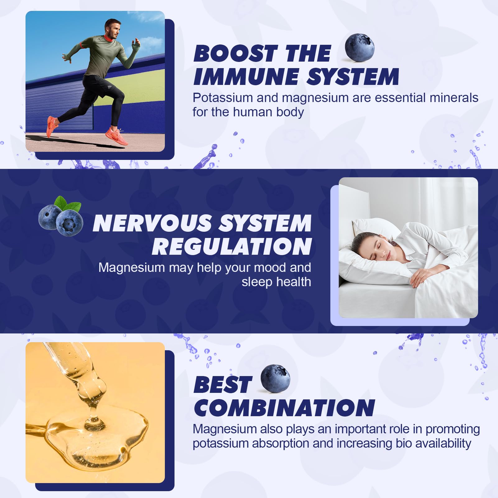 Alliwise 2 Pack Potassium Magnesium Supplement Liquid - High Absorption Calm Magnesium Complex & Potassium Plus Calcium, Vitamin D3, Zinc for Leg Cramps & Bone & Energy & Immune Support - 4 Fl oz