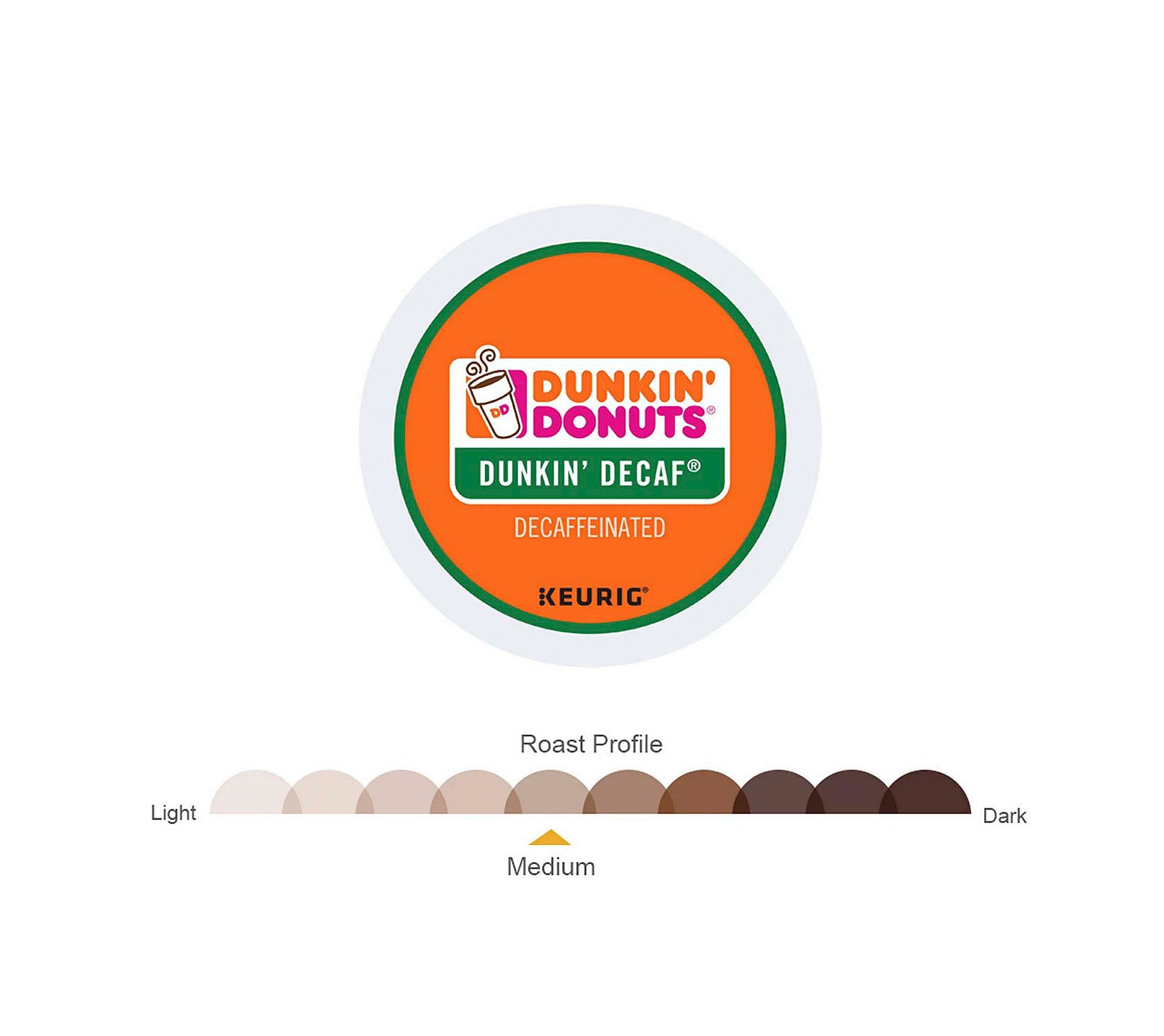 Keurig Dunkin' Decaf Coffee 16-ct. K-Cup Pods