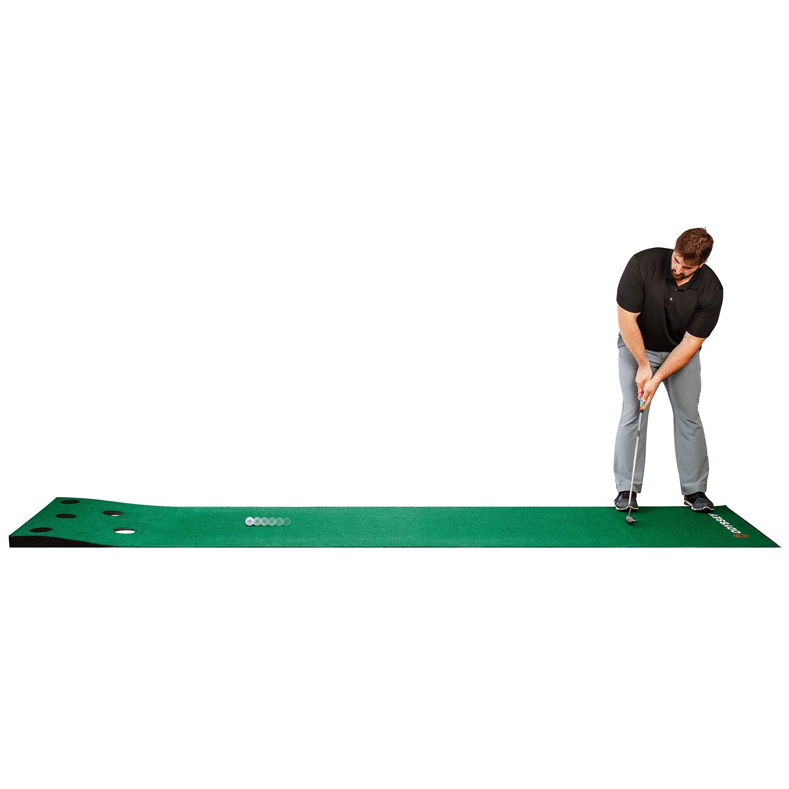 Callaway Odyssey 12 Ft. Indoor Putting Green Golf Mat Golf Putting Training Aid