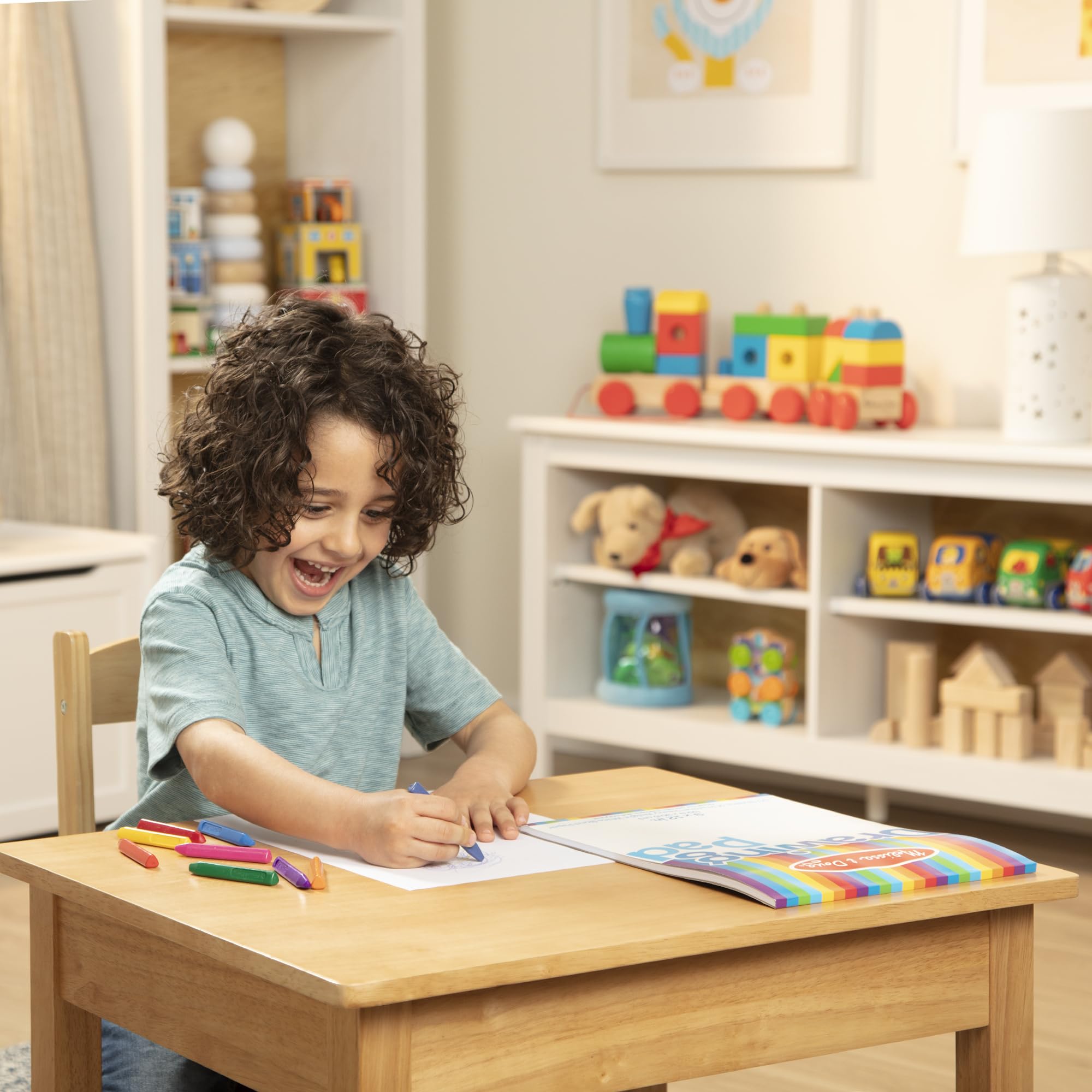 Melissa & Doug Drawing Paper Pad (9 x 12 inches) - 50 Sheets, 3-Pack - FSC Certified
