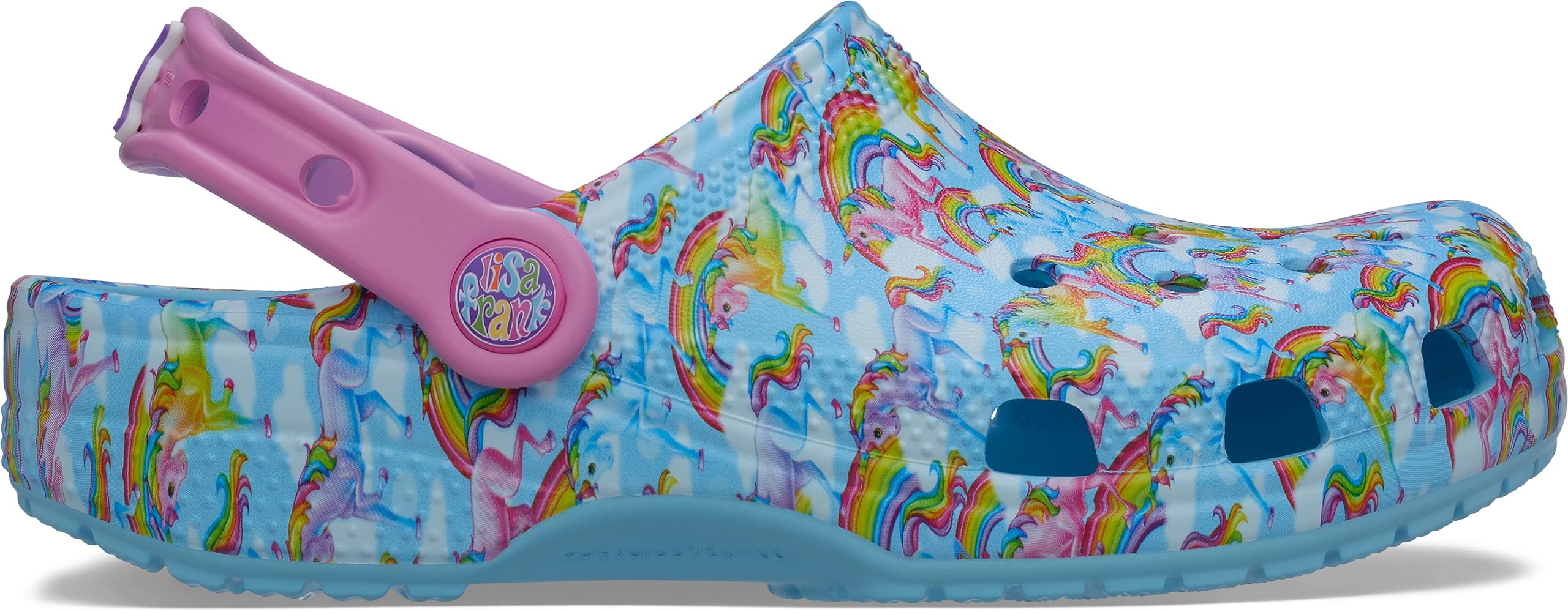 Crocs Unisex Classic Lisa Frank Clogs, Taffy Pink, Numeric_4 US Men